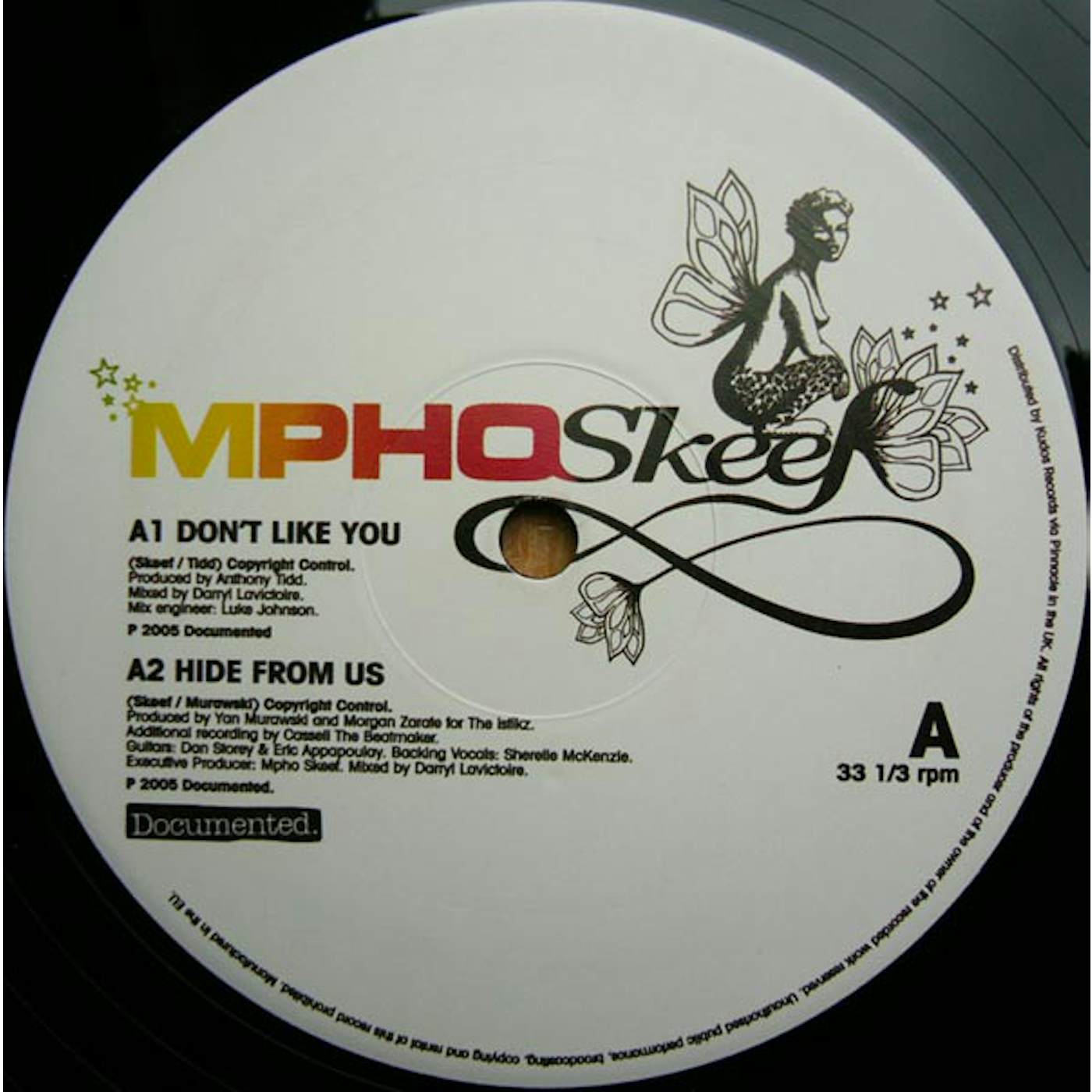 Mpho Skeef DON'T LIKE YOU-EP Vinyl Record - UK Release
