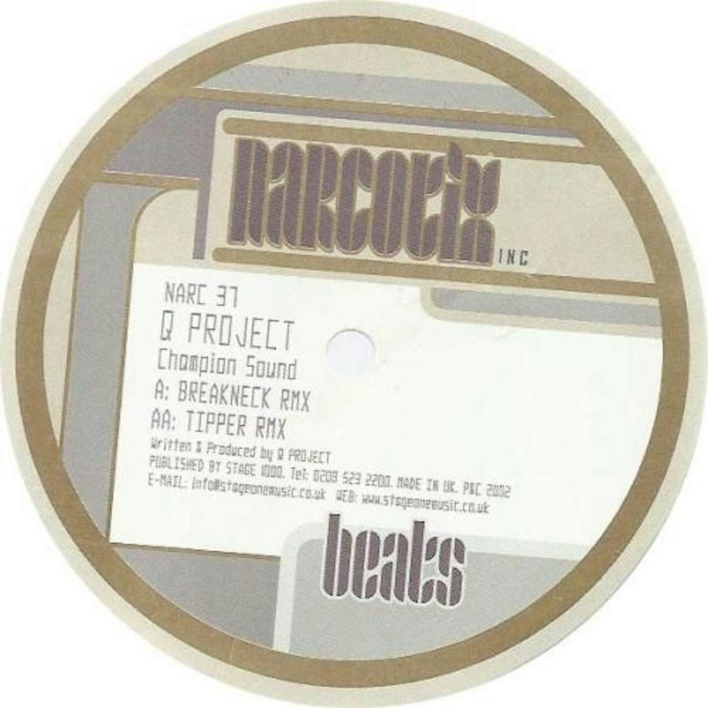 Q Project CHAMPION SOUND Vinyl Record