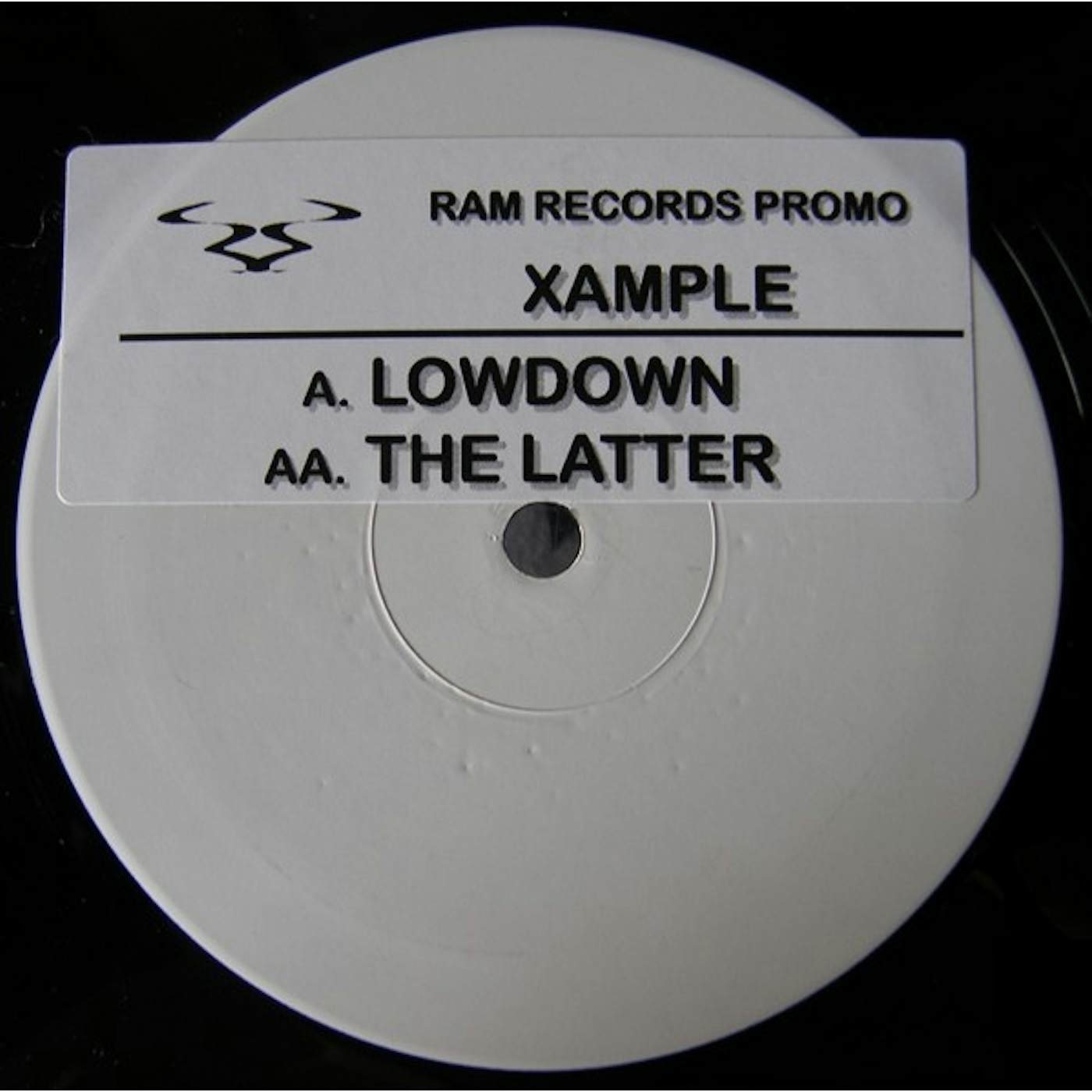 Xample LOWDOWN/THE LATTER Vinyl Record