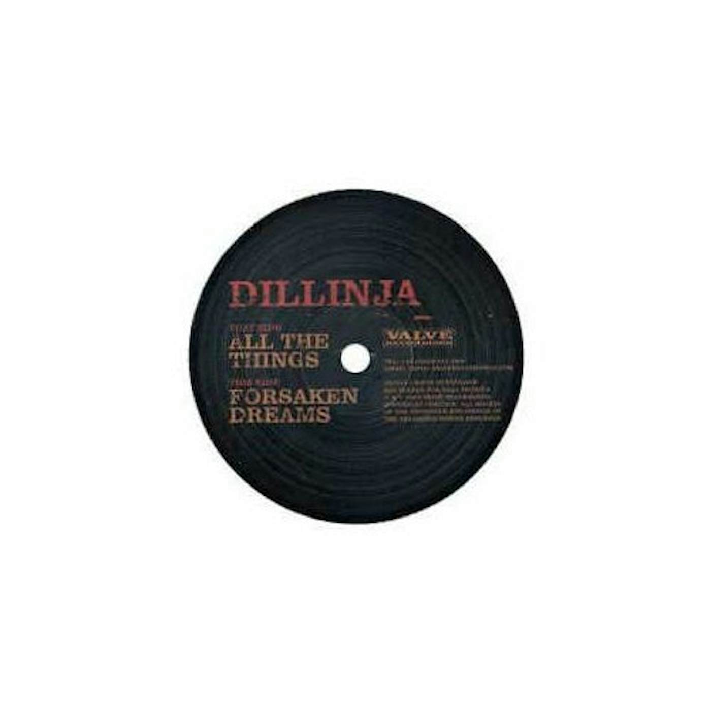 Dillinja ALL THE THINGS/FORSAKEN DREAMS Vinyl Record