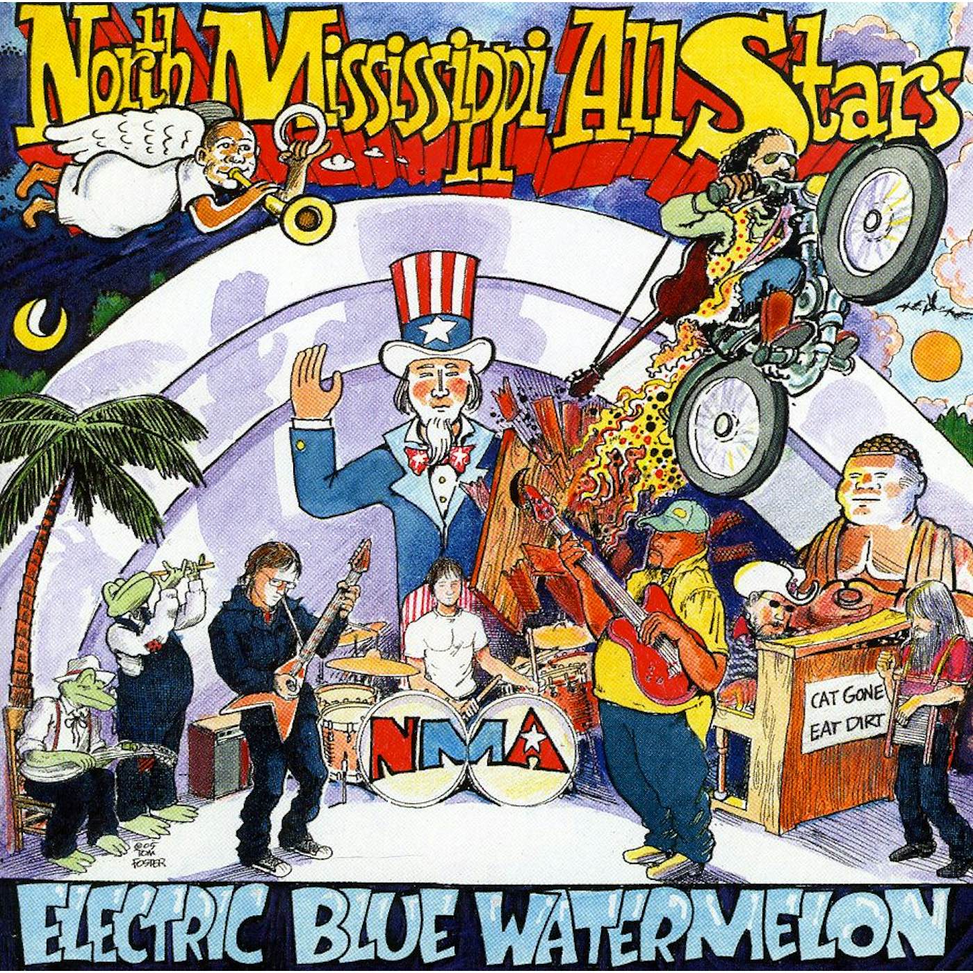 North Mississippi Allstars ELECTRIC BLUE WATERMELON CD
