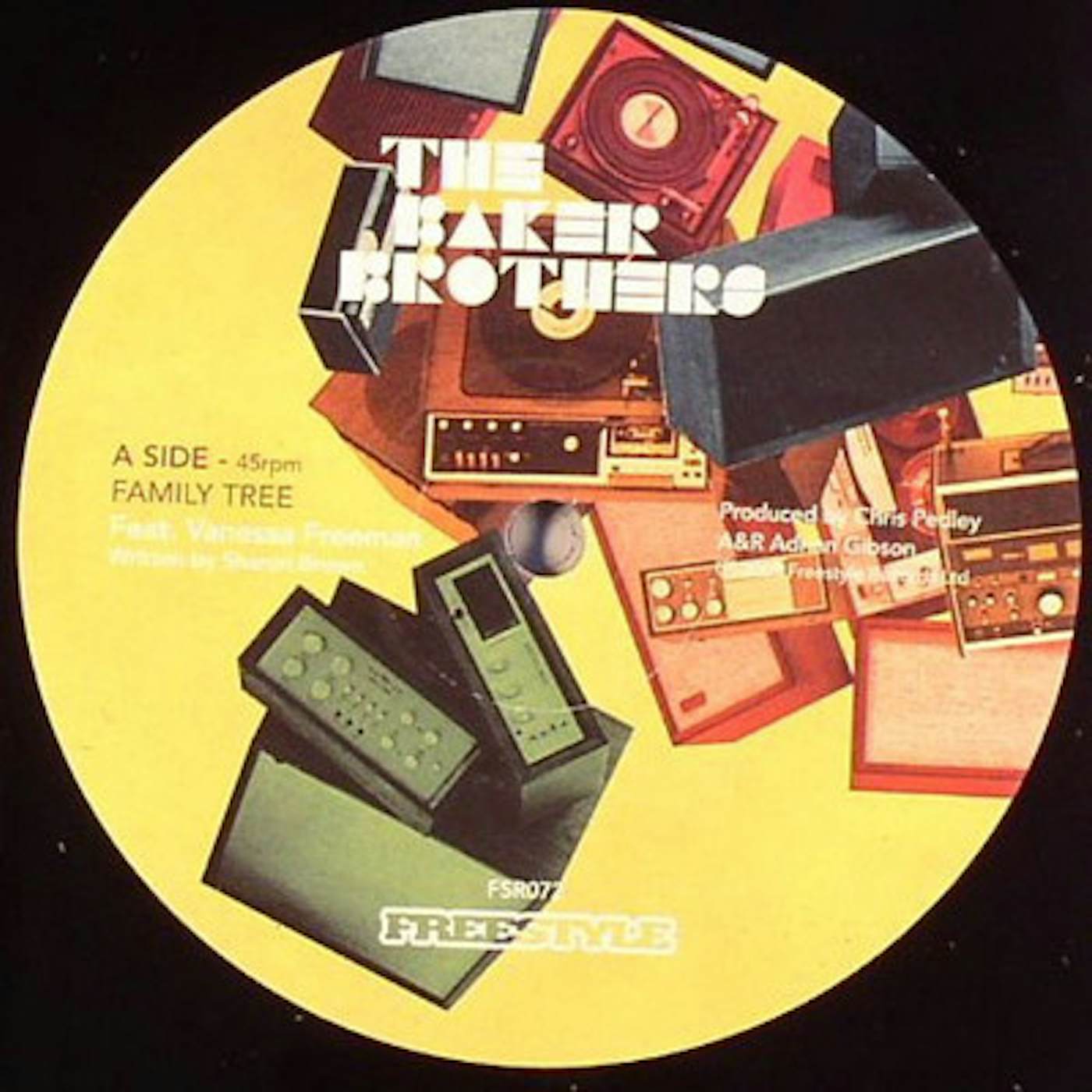 Baker Brothers FAMILY TREE Vinyl Record - UK Release