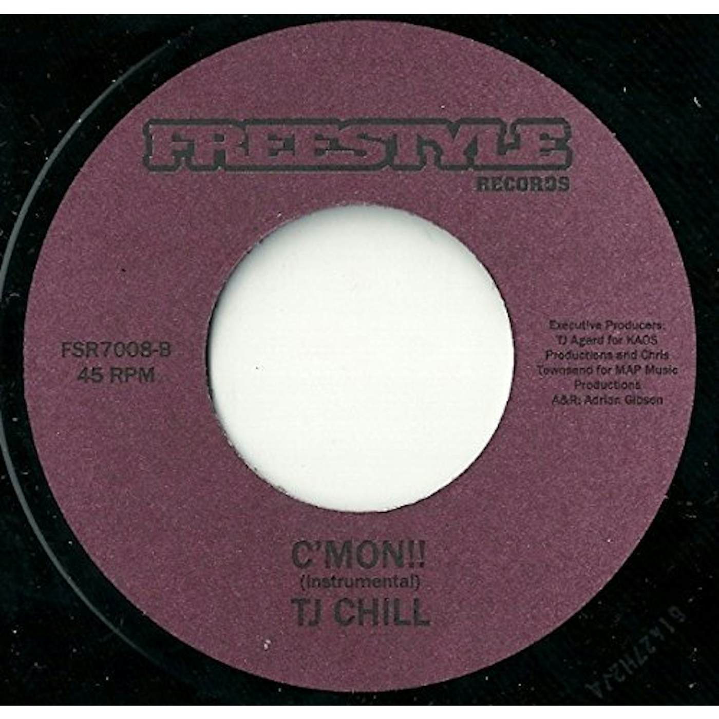 Tj Chill C'MON!! Vinyl Record - UK Release