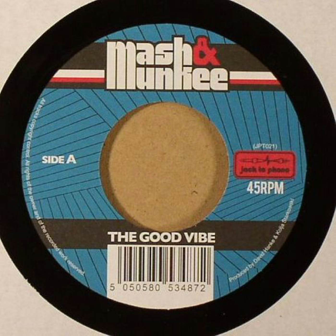 Mash & Munkee GOOD VIBE Vinyl Record - UK Release