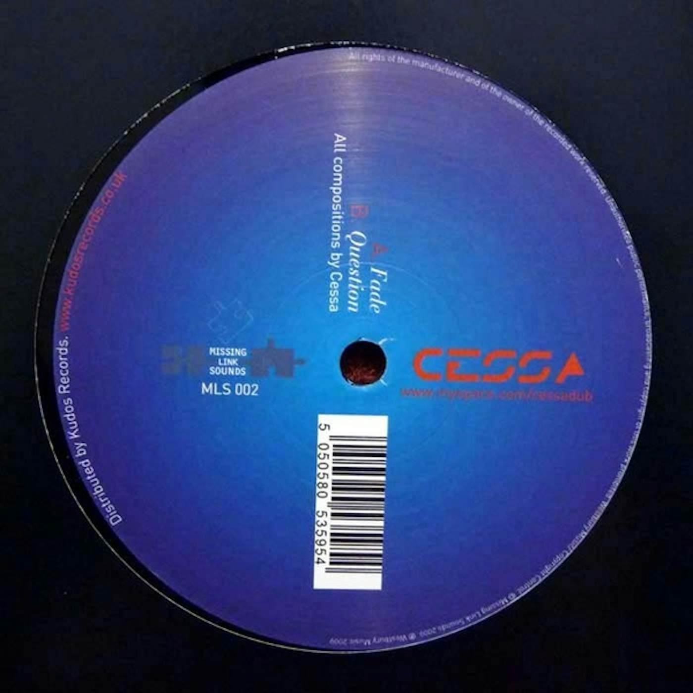 Cessa FADE Vinyl Record - UK Release