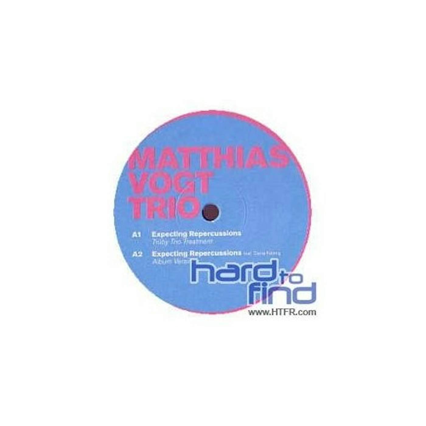 Matthias Vogt Trio EXPECTING REPERCUSSIONS Vinyl Record - UK Release