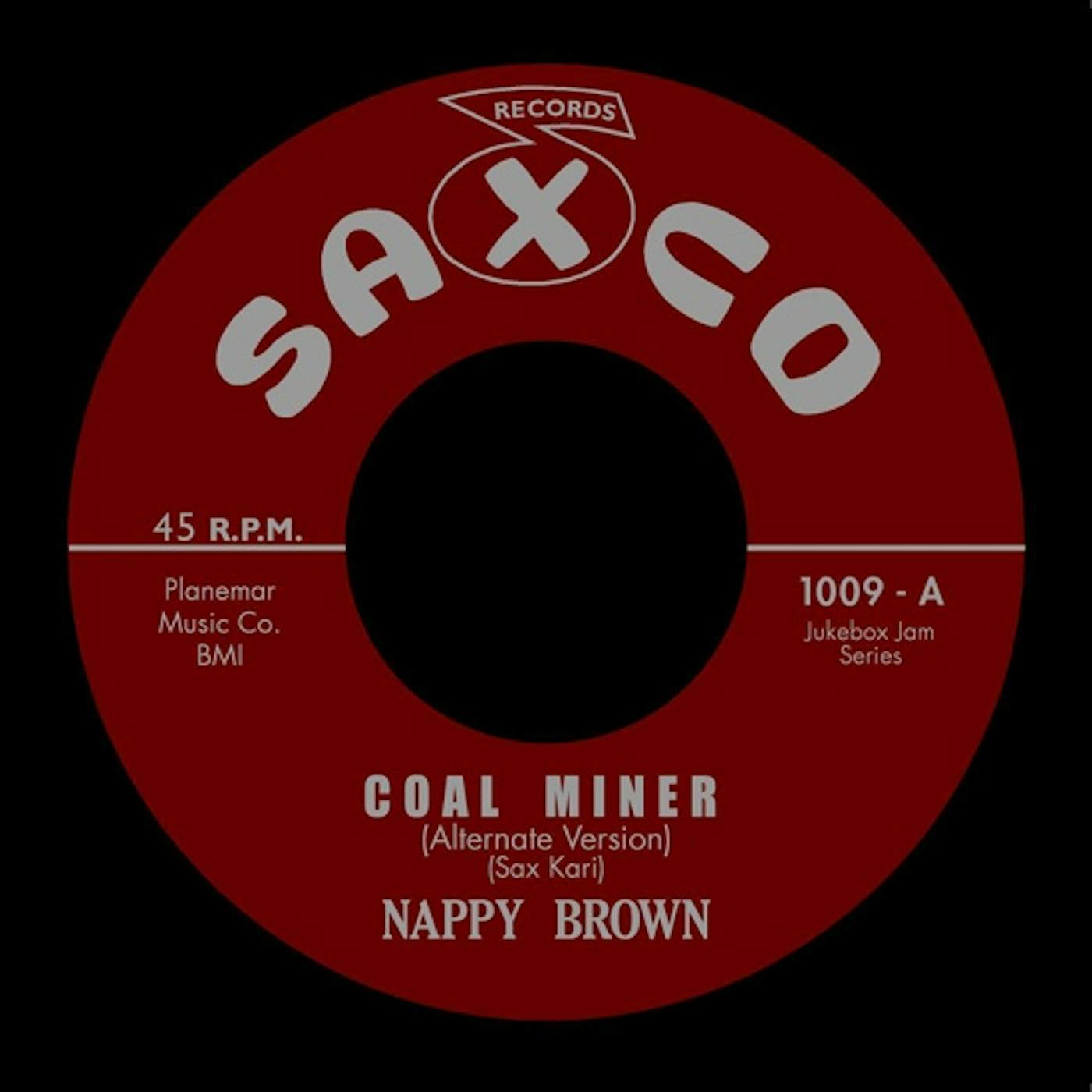 Nappy Brown COAL MINER Vinyl Record - UK Release