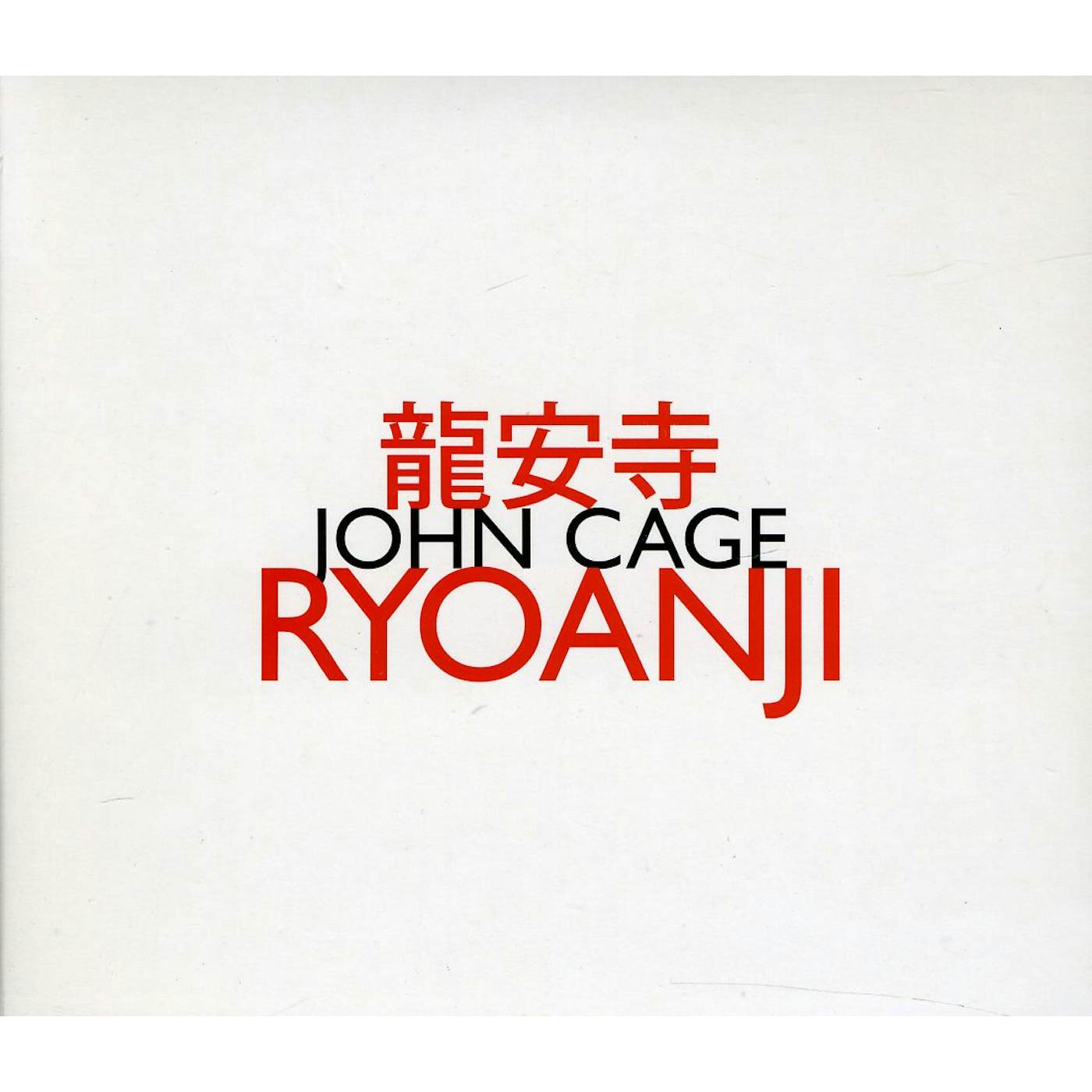 John Cage RYOANJI CD