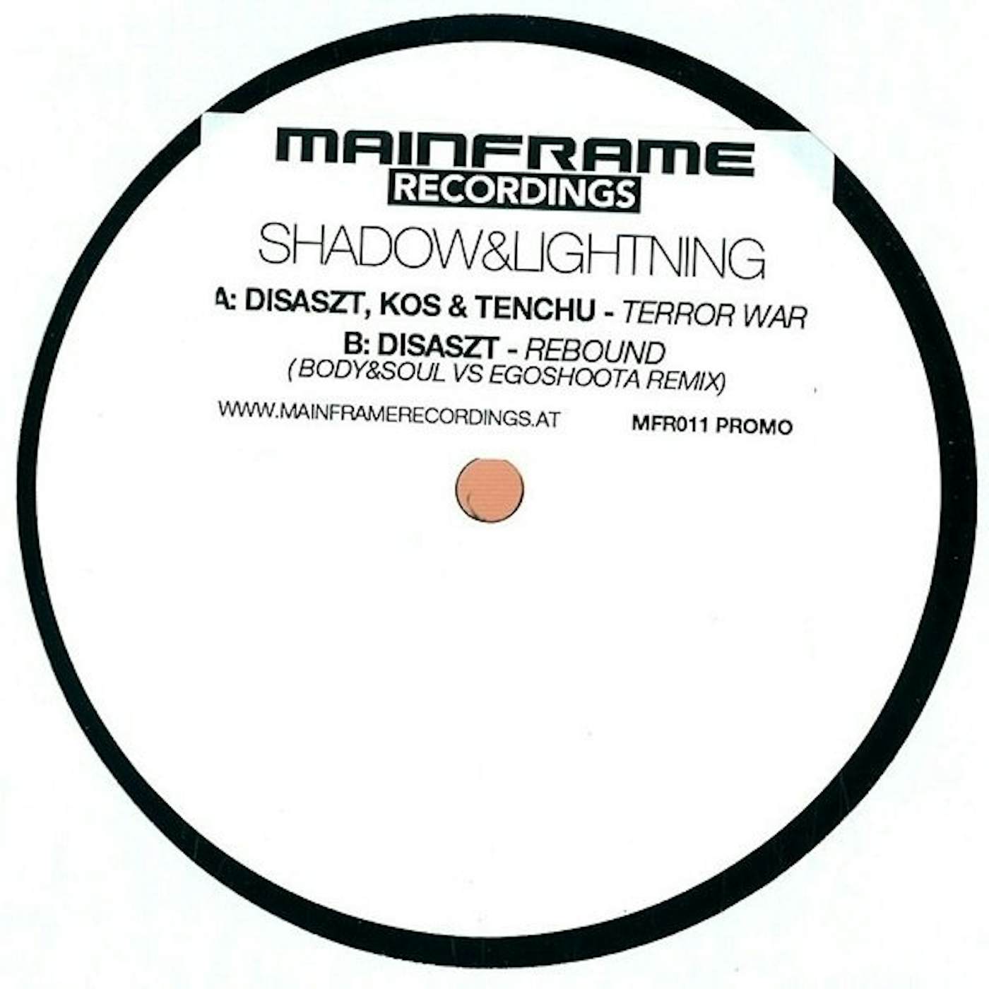 Disaszt TERROR WAR/REBOUND Vinyl Record