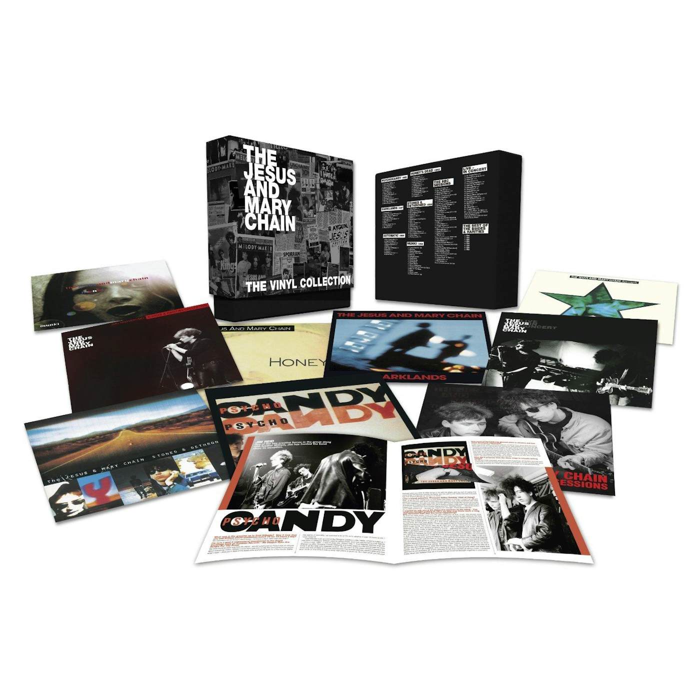 The Jesus and Mary Chain VINYL COLLECTION  (BOX) Vinyl Record - Limited Edition, 180 Gram Pressing