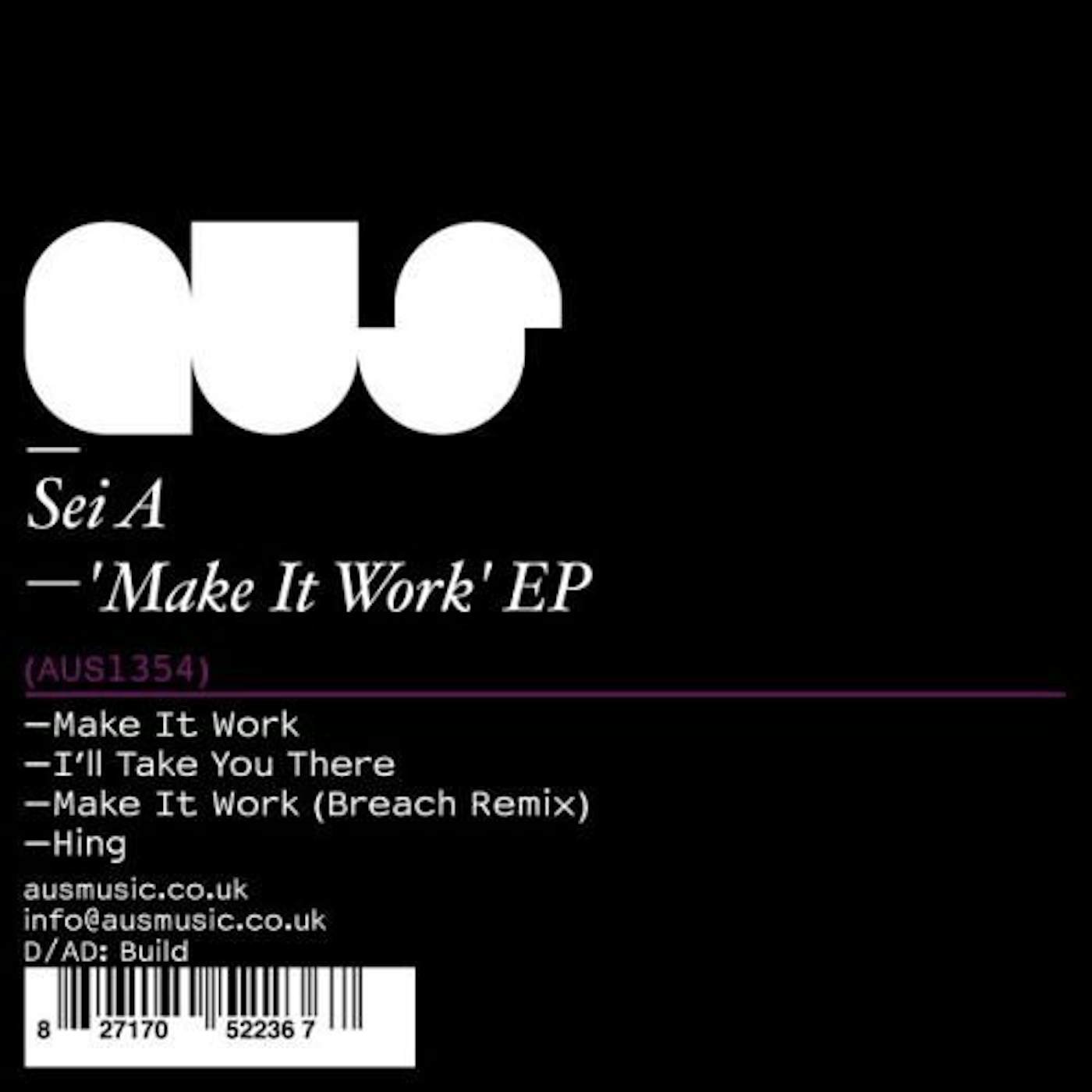 Sei A Make It Work Vinyl Record