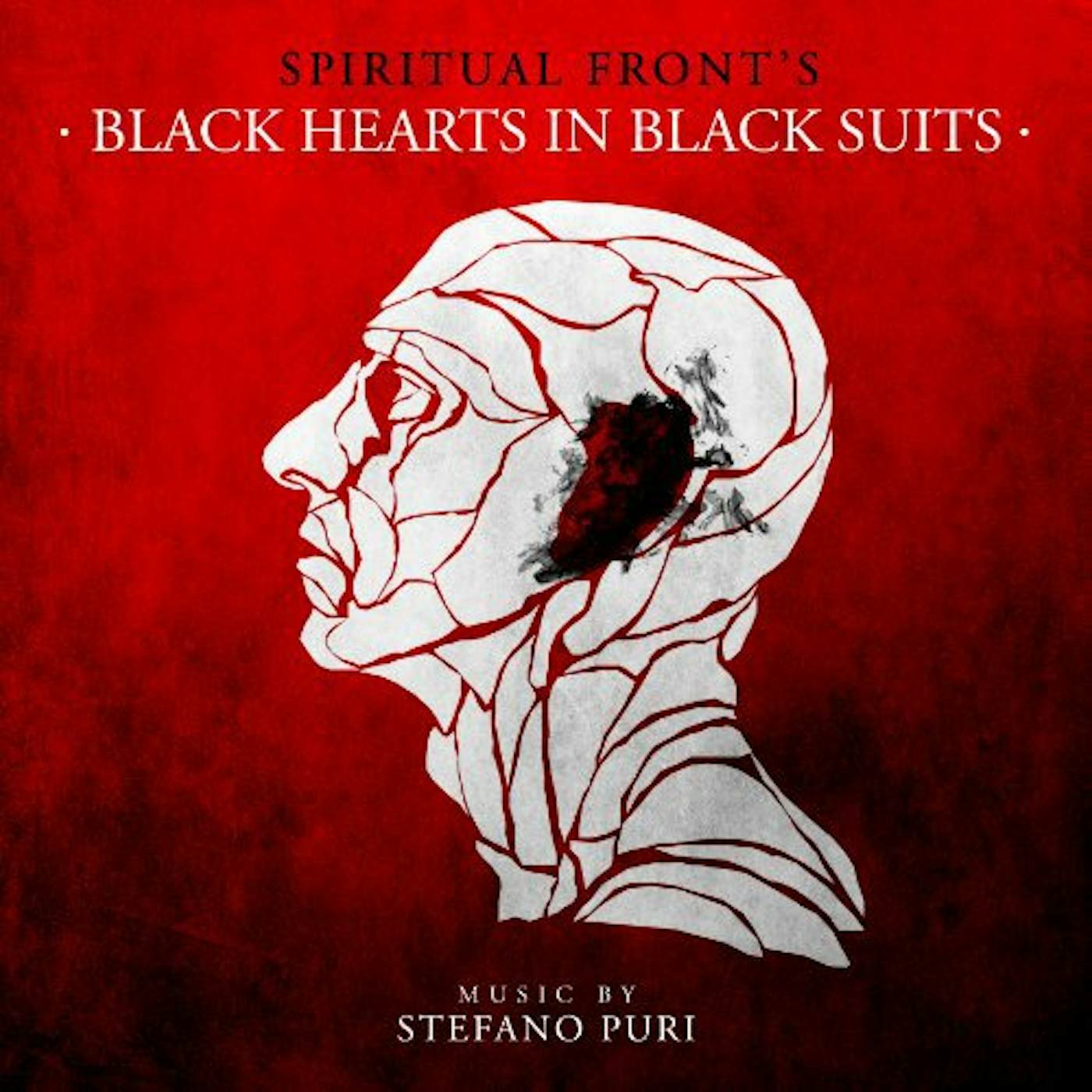 Spiritual Front BLACK HEARTS IN BLACK SUITS Vinyl Record - Limited Edition, Colored Vinyl