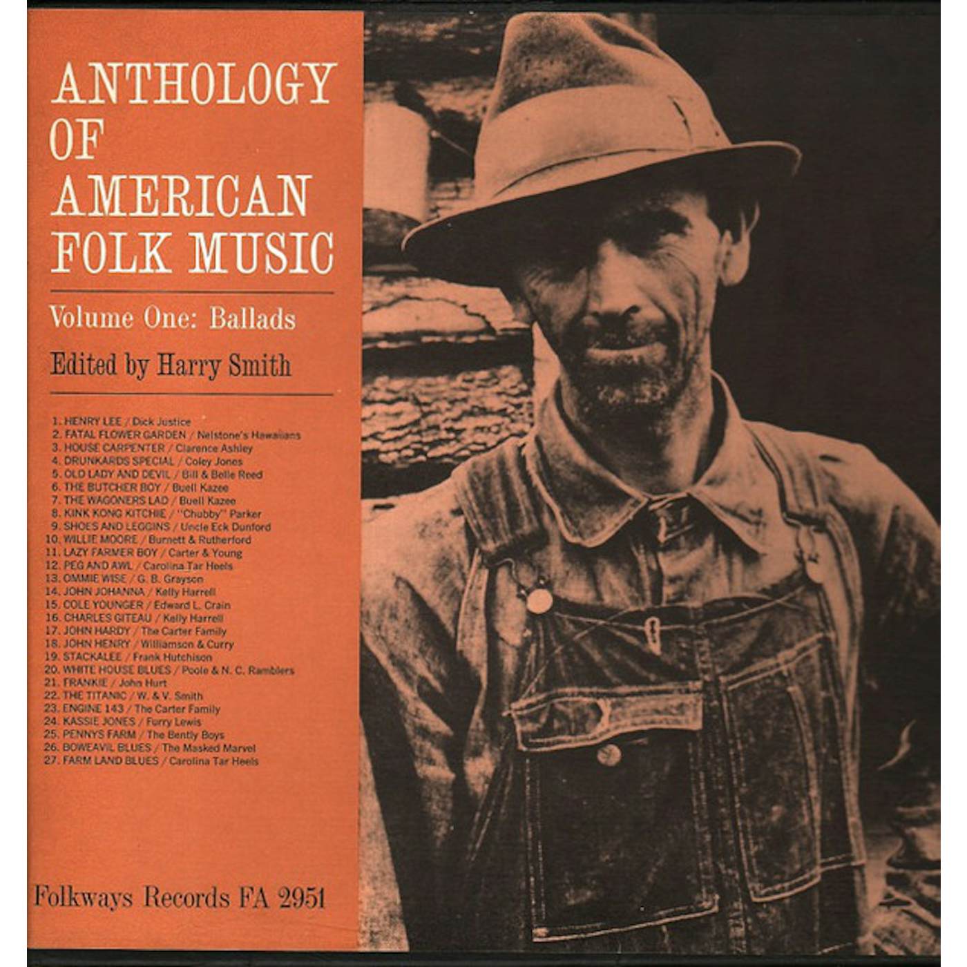 ANTHOLOGY OF AMERICAN FOLK MUSIC 1 / VARIOUS (Vinyl)
