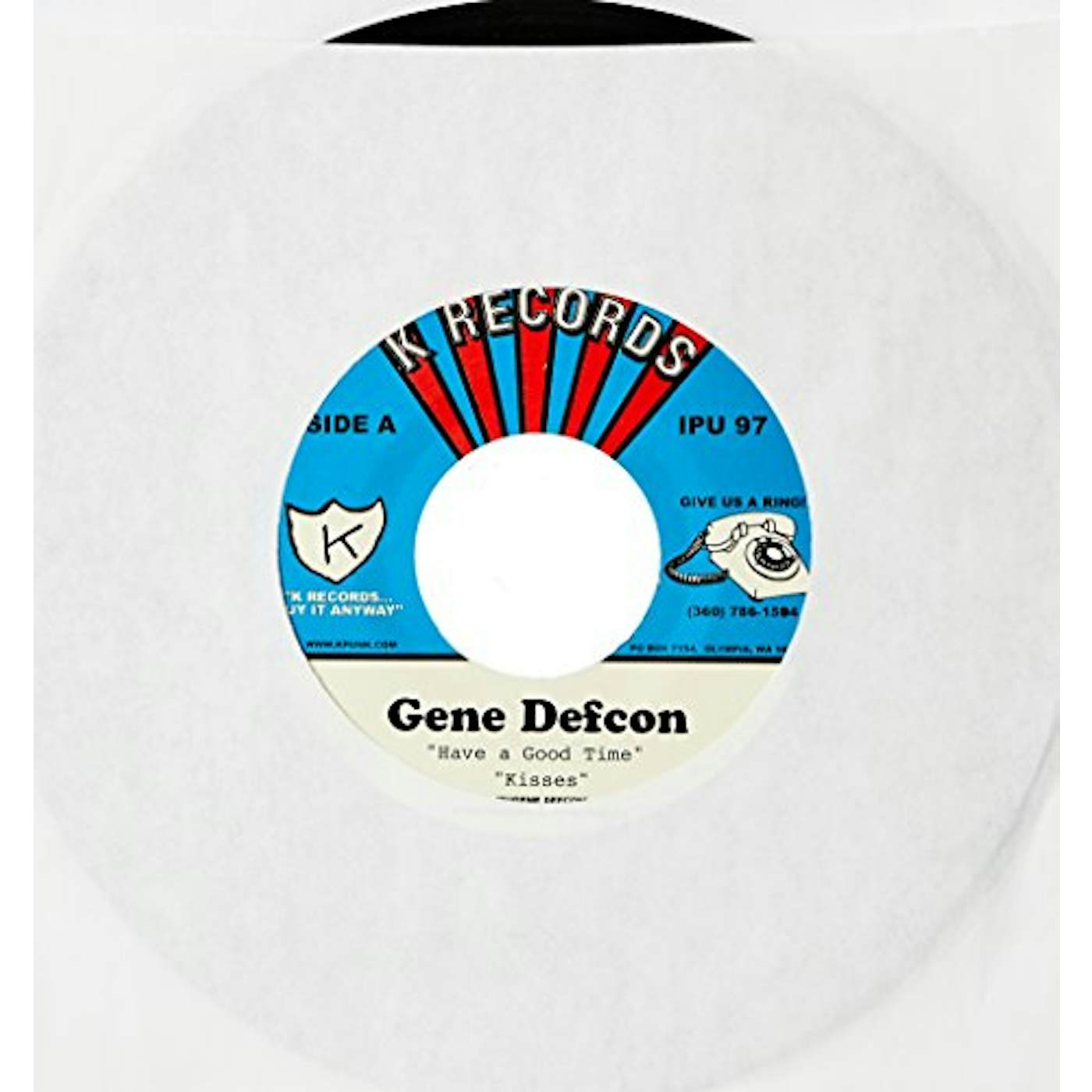 Gene Defcon HAVE A GOOD TIME Vinyl Record