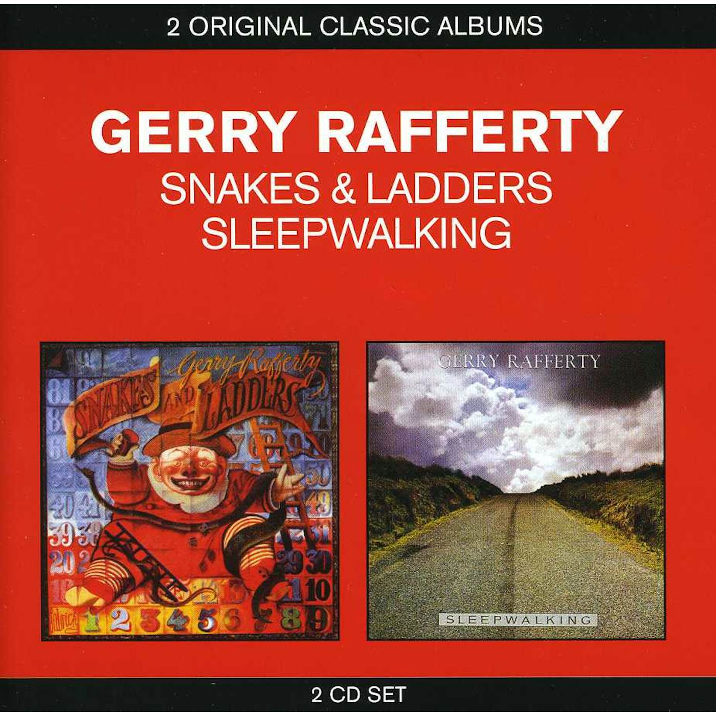 Gerry Rafferty CLASSIC ALBUMS: SNAKES & LADDERS/SLEEPWALKING CD