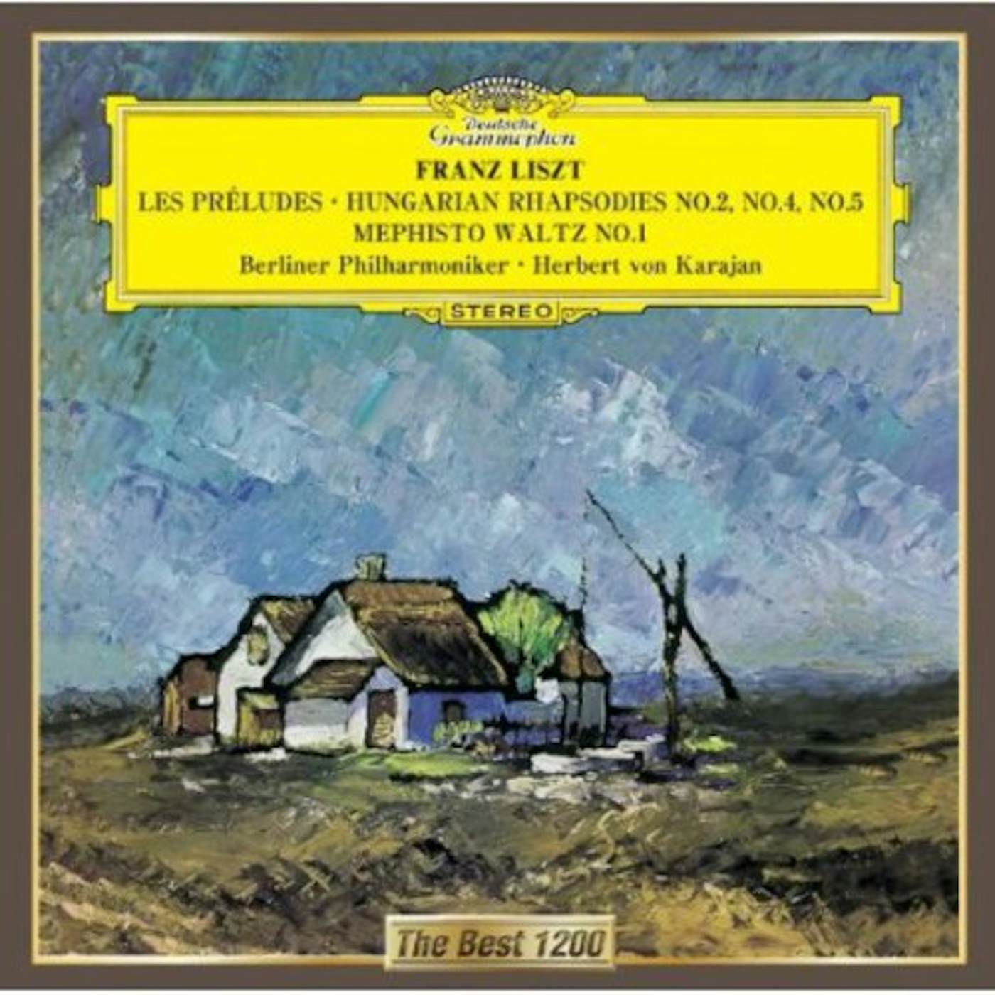 Herbert von Karajan LISZT: 'LES PRELUDES'. HUNGARIAN RHA CD