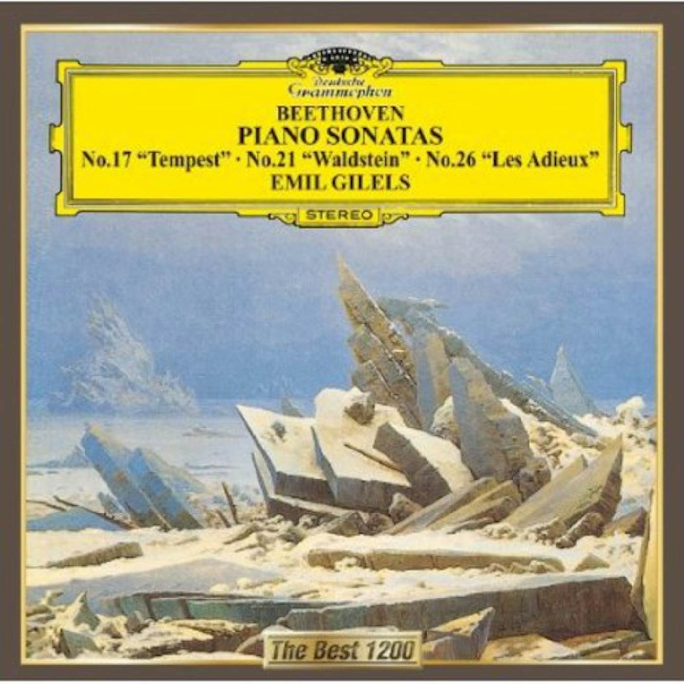 Emil Gilels BEETHOVEN: PIANO SONATAS NOS. 17 'TEM CD