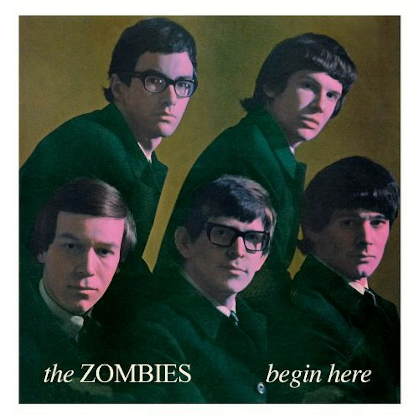 The Zombies BEGIN HERE Vinyl Record - Mono