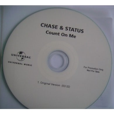 Chase & Status COUNT ON ME Vinyl Record - UK Release