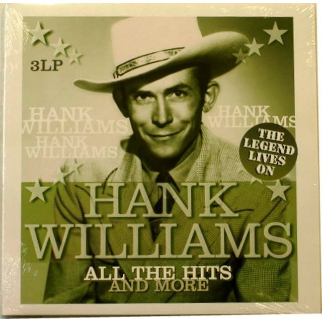 Hank Williams ALL THE HITS & MORE Vinyl Record