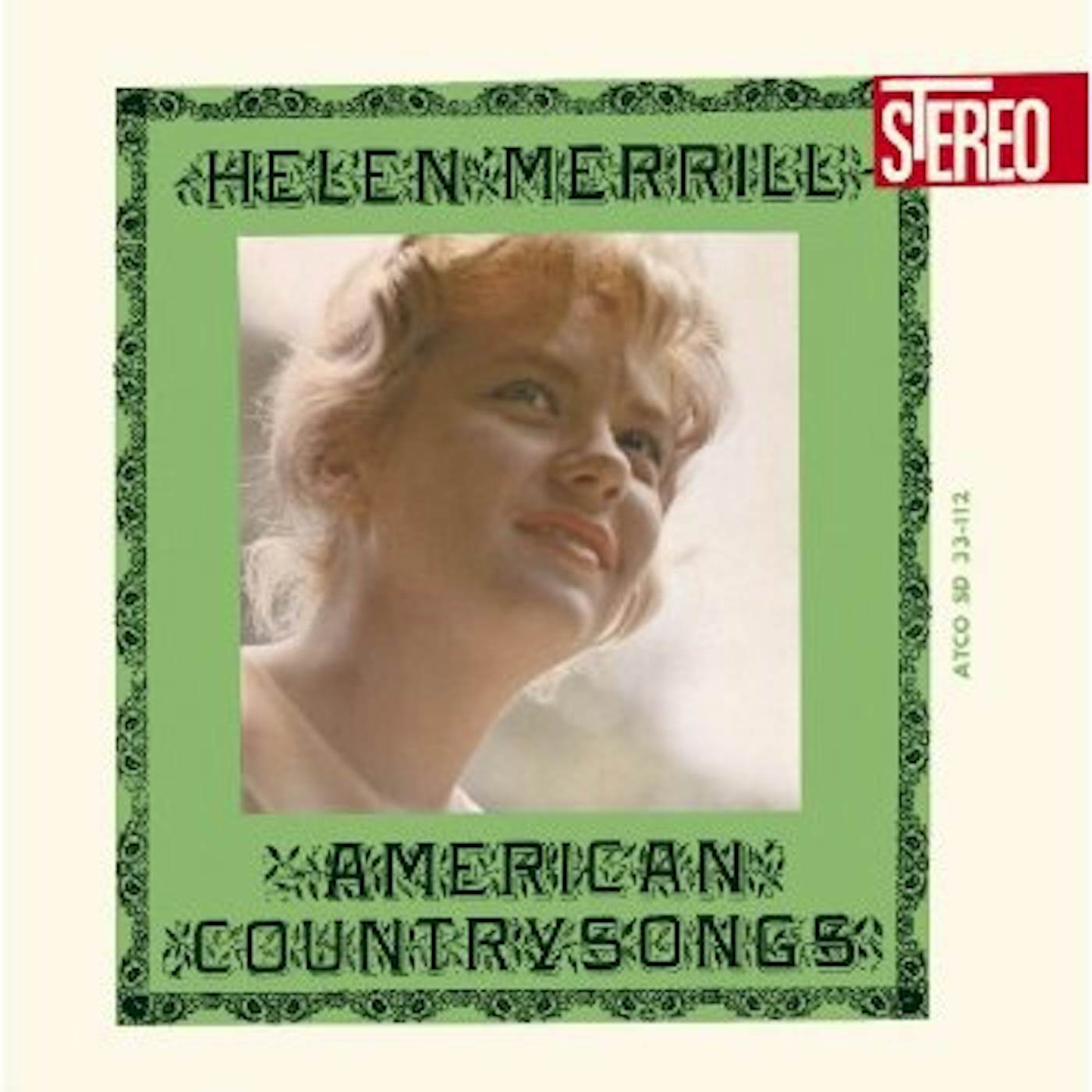 Helen Merrill AMERICAN COUNTRY SONGS CD