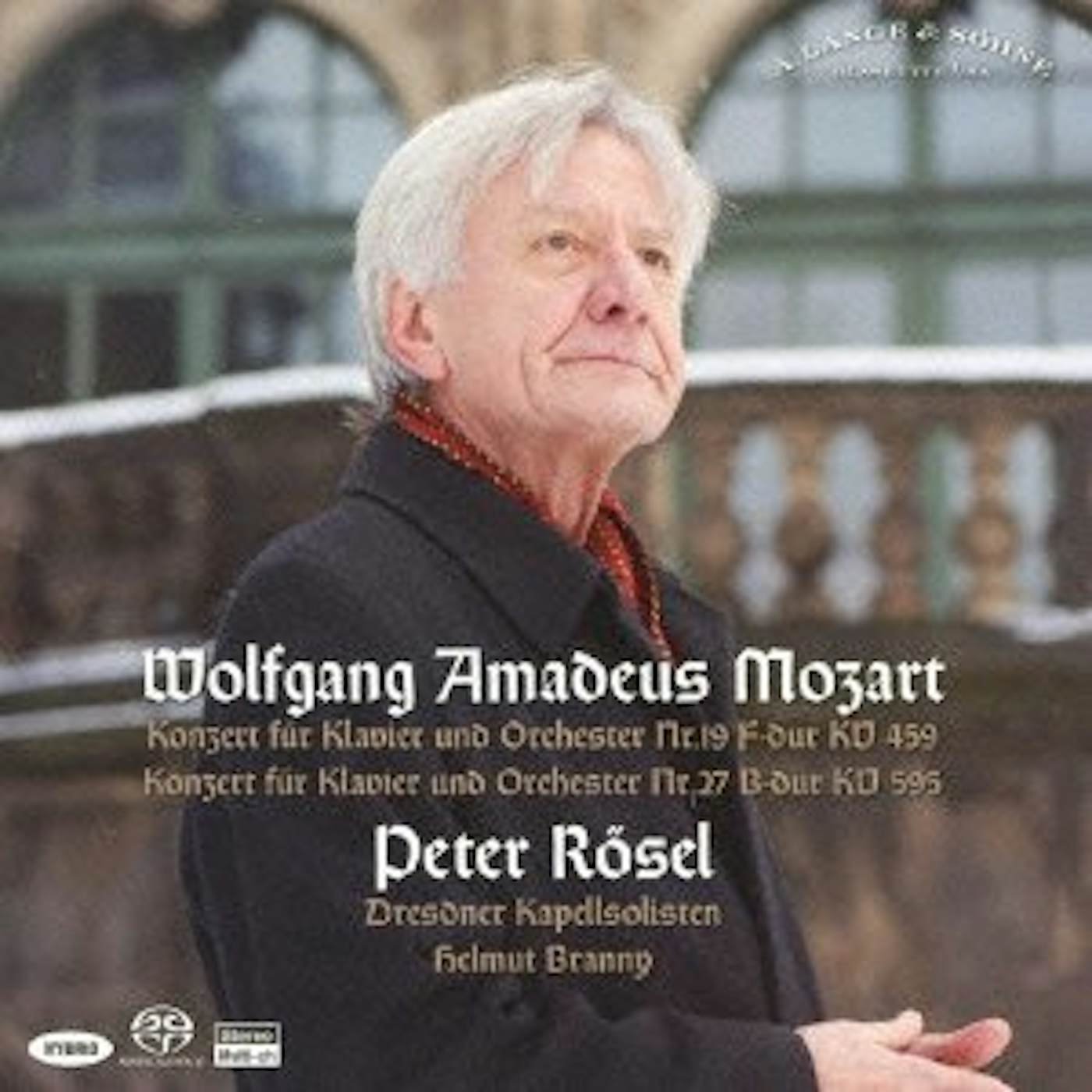 W.A. Mozart MOZART: PIANO CONCERTO NO. 19 & 27/ROSEL Super Audio CD