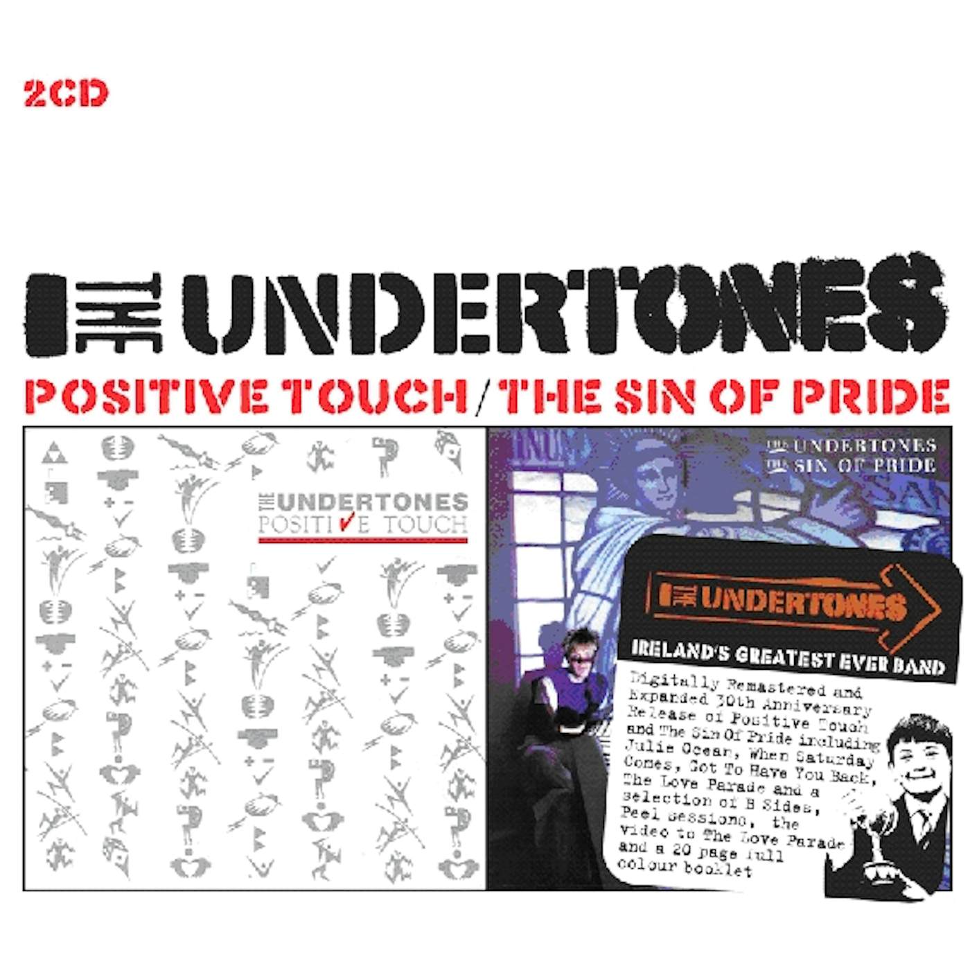 The Undertones POSITIVE TOUCH/SIN OF PRIDE CD