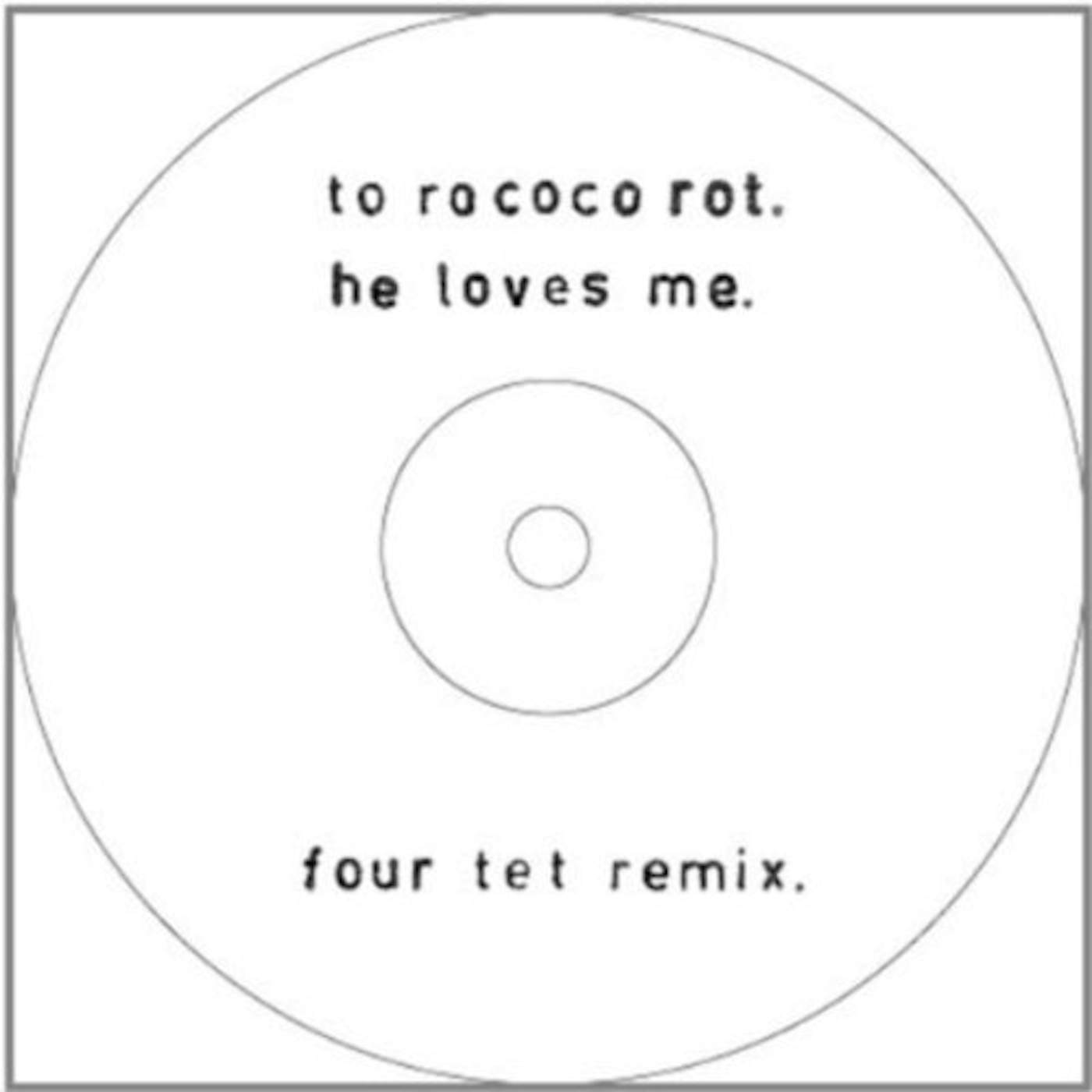 To Rococco Rot REMIX 12INCH (FOUR TET/DANIEL MILLER) Vinyl Record