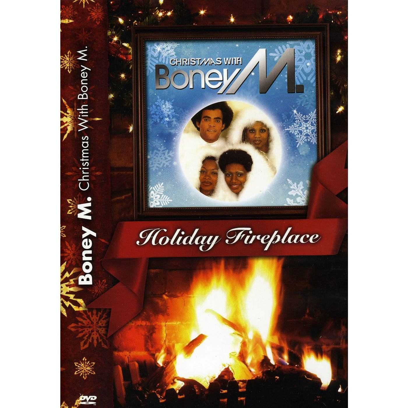 CHRISTMAS WITH BONEY M.-HOLIDAY FIREPLACE DVD