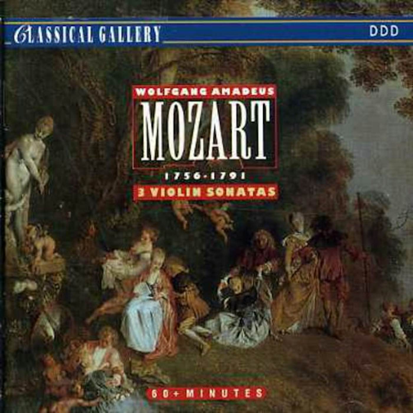 W.A. Mozart SONATAS FOR VIOLIN & PIANO CD
