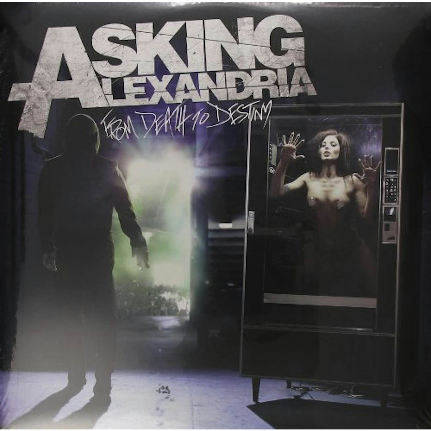 Asking Alexandria FROM DEATH TO DESTINY (WHITE VINYL) Vinyl Record