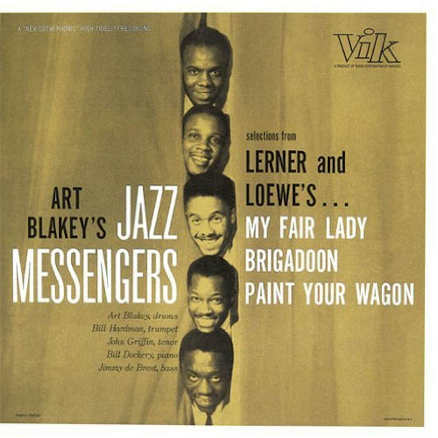 Art Blakey & The Jazz Messengers PLAY LERNER & LOEWE CD