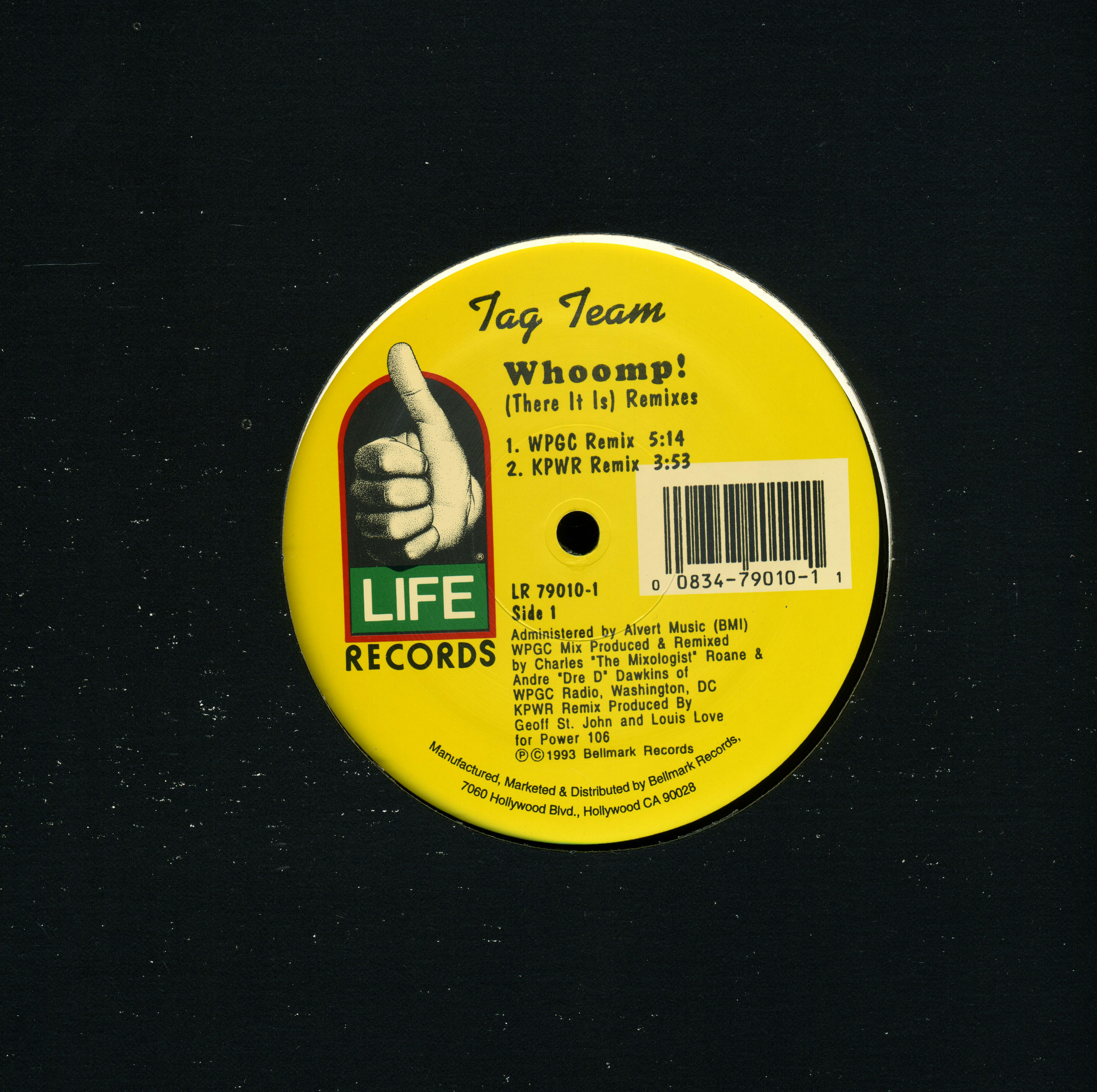 WHOOMP-THERE IT IS Vinyl Record - Tag Team