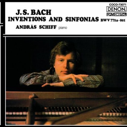 András Schiff J. S. BACH: INVENTIONS & SINFONIAS. BWV 772A-801 CD