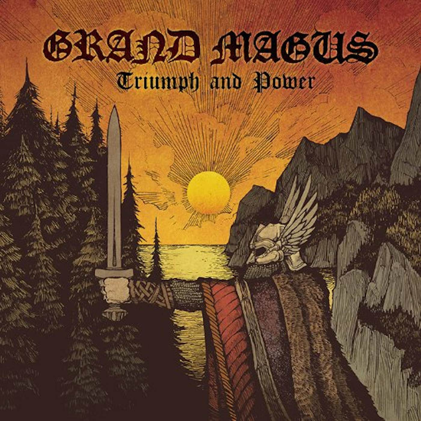 Grand Magus Triumph and Power Vinyl Record