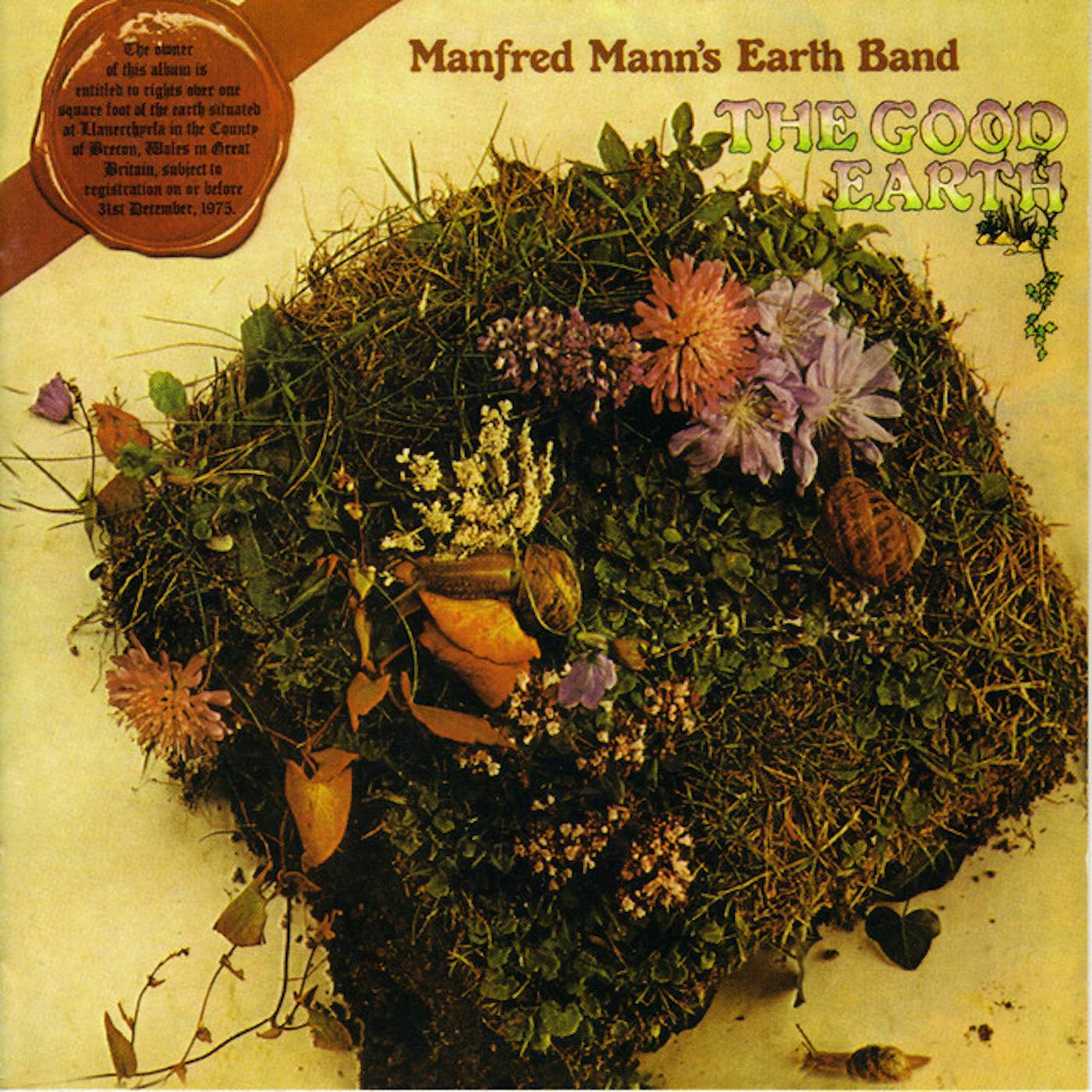 Manfred Mann's Earth Band GOOD EARTH CD