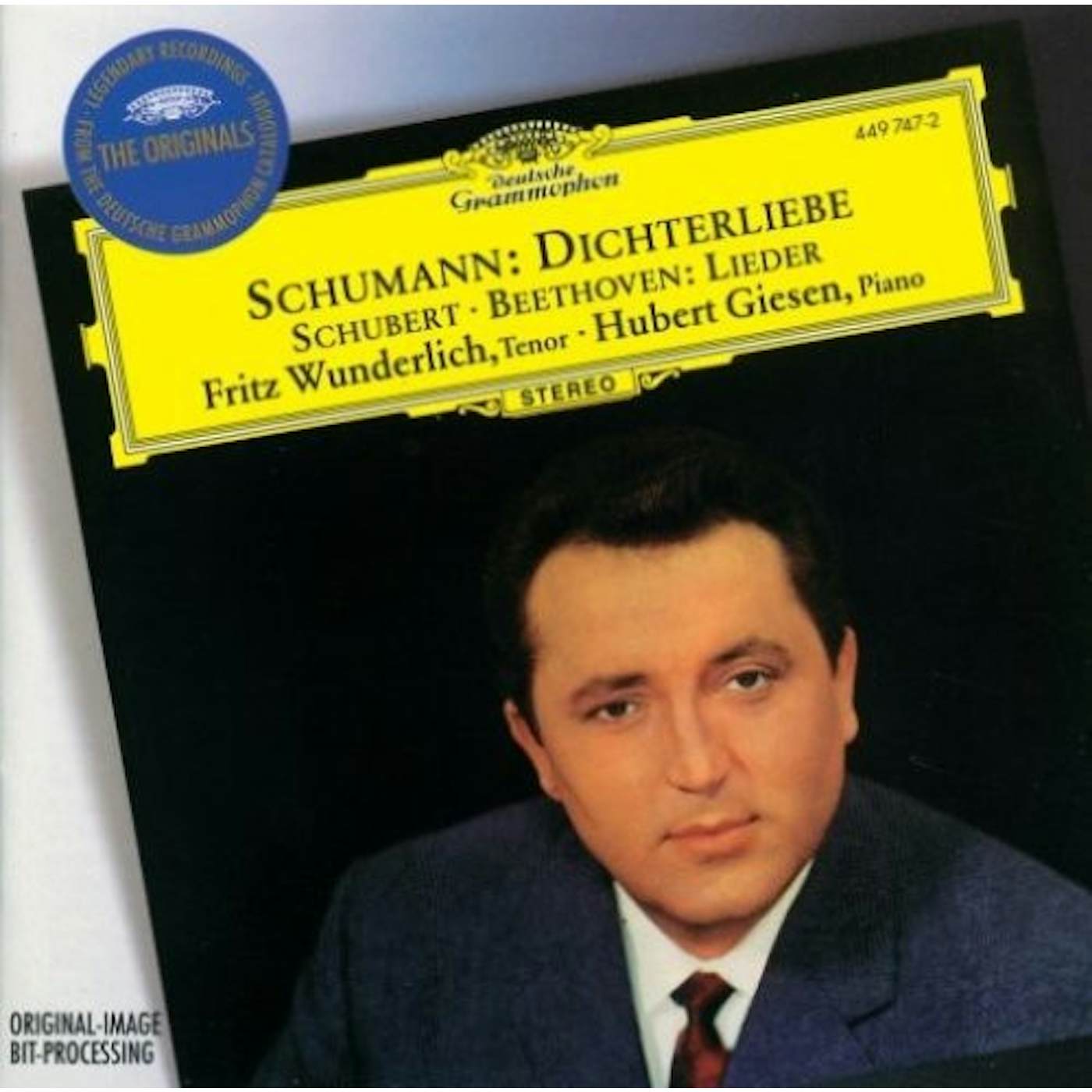 Fritz Wunderlich SCHUMANN: DICHTERLIEBE/SCHUBERT: LIEDE CD