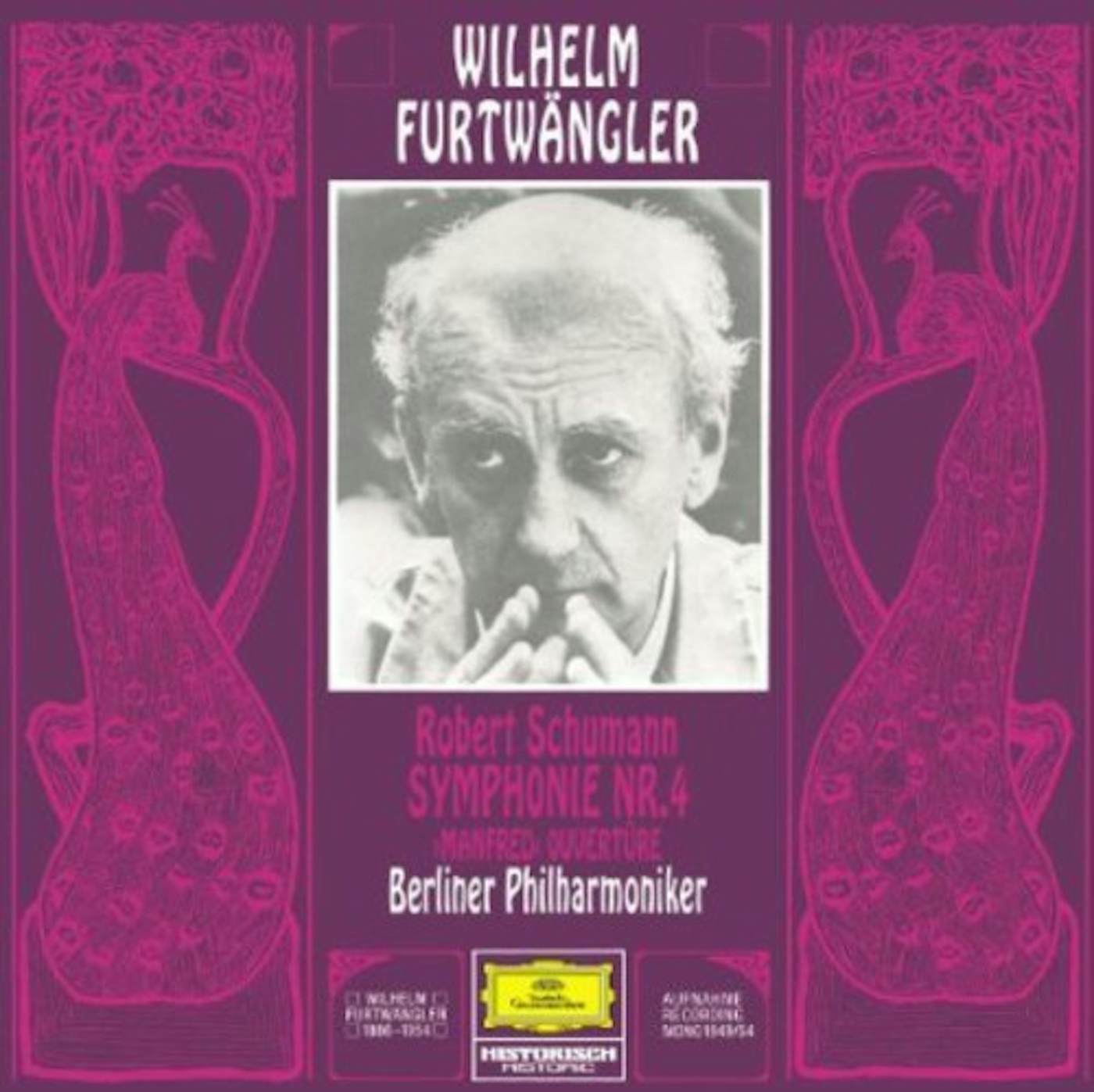 Wilhelm Furtwängler SCHUMANN: SYMPHONY NO.4.'MANFRED'OVE CD