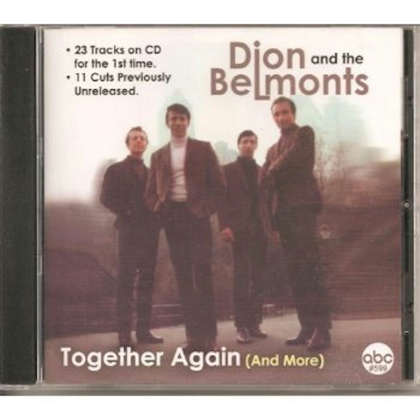 Dion & The Belmonts TOGETHER AGAIN & MORE CD