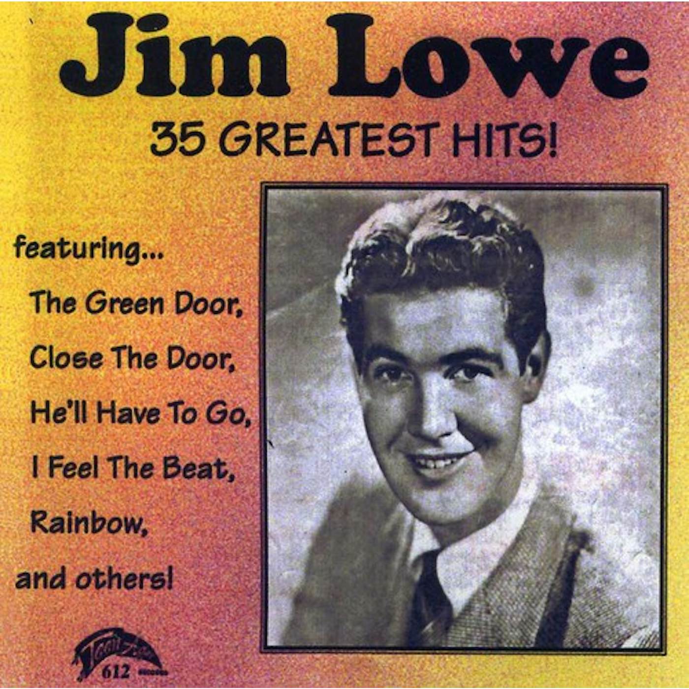 Jim Lowe 35 GREATEST HITS CD