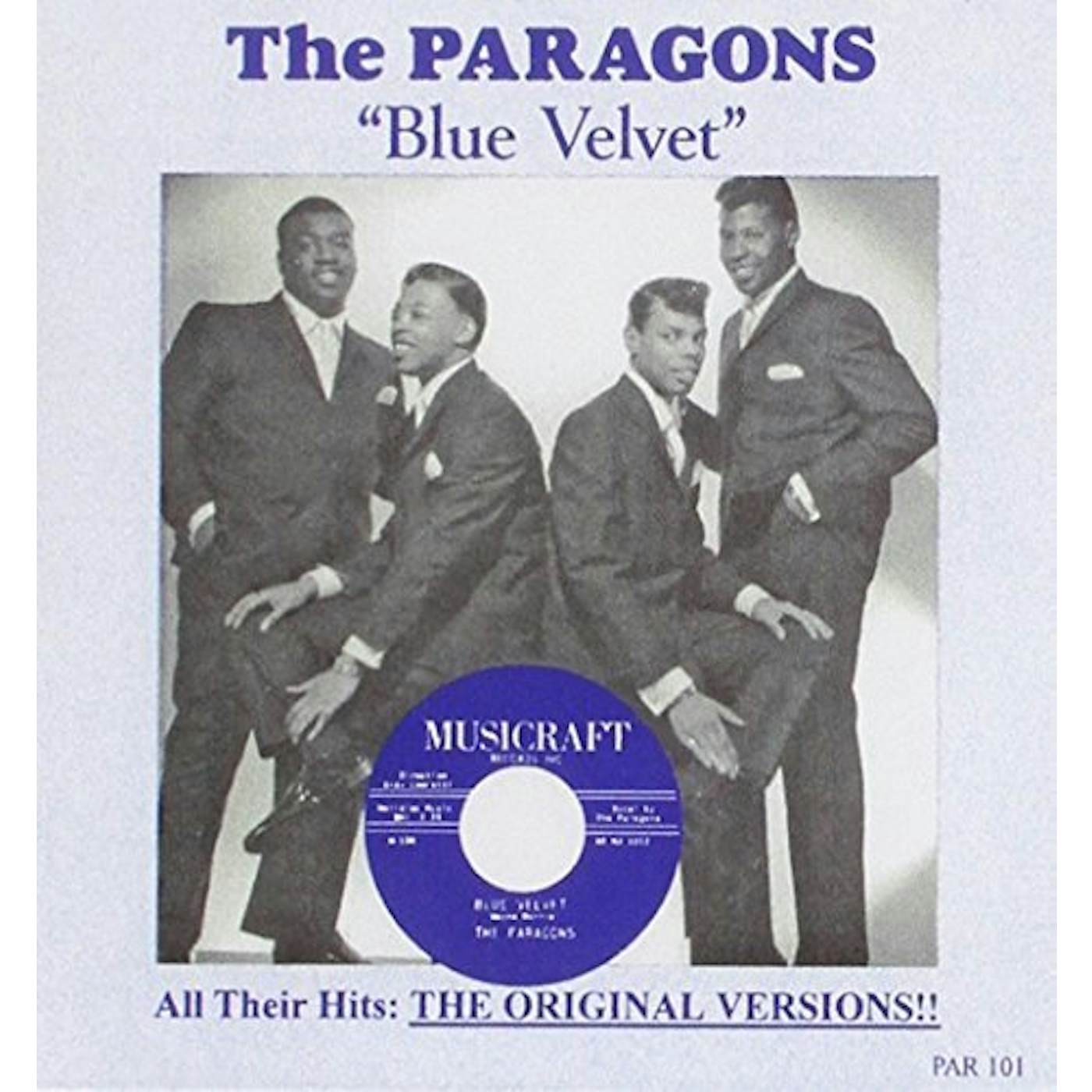 The Paragons BLUE VELVET / BEST OF CD