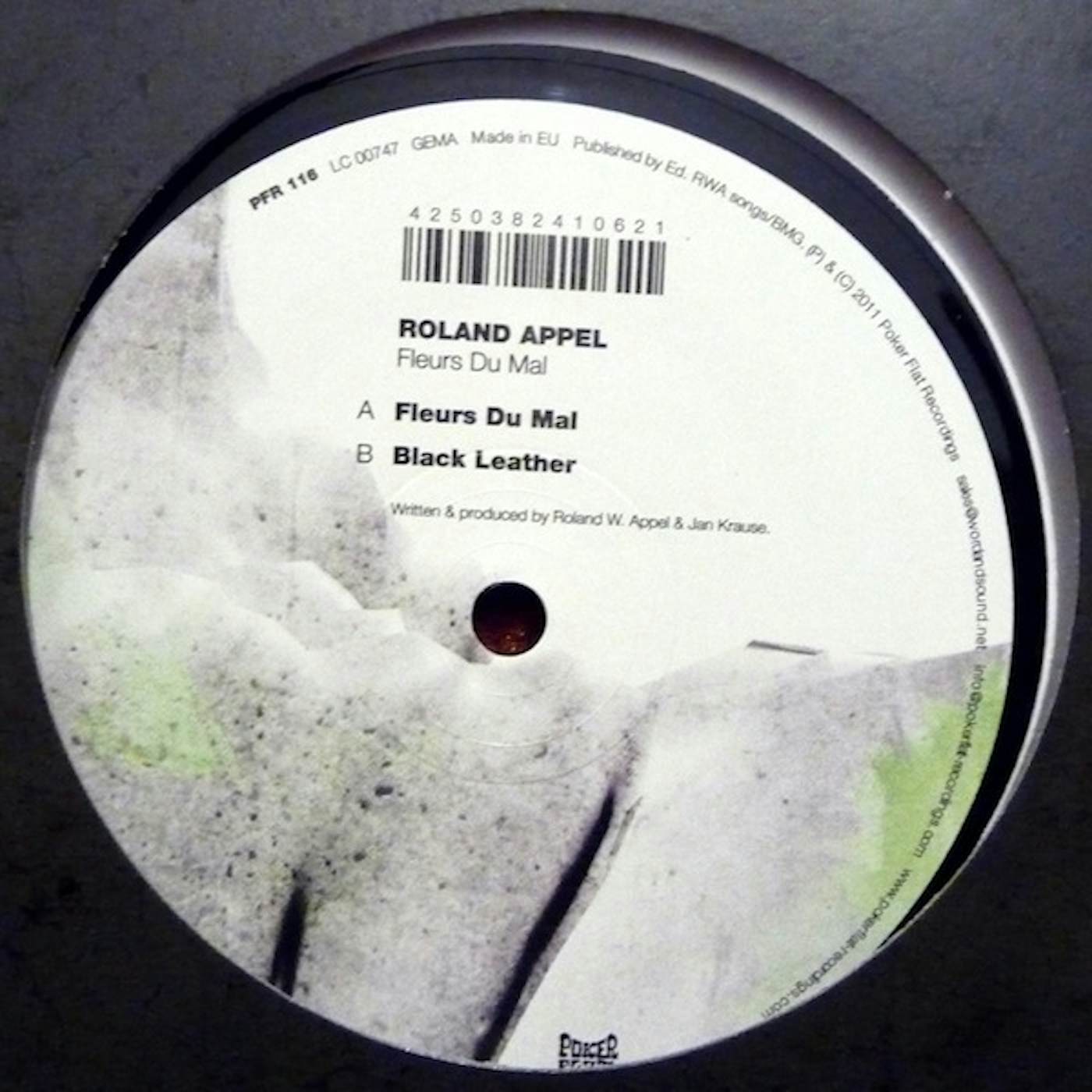 Roland Appel Fleurs Du Mal Vinyl Record