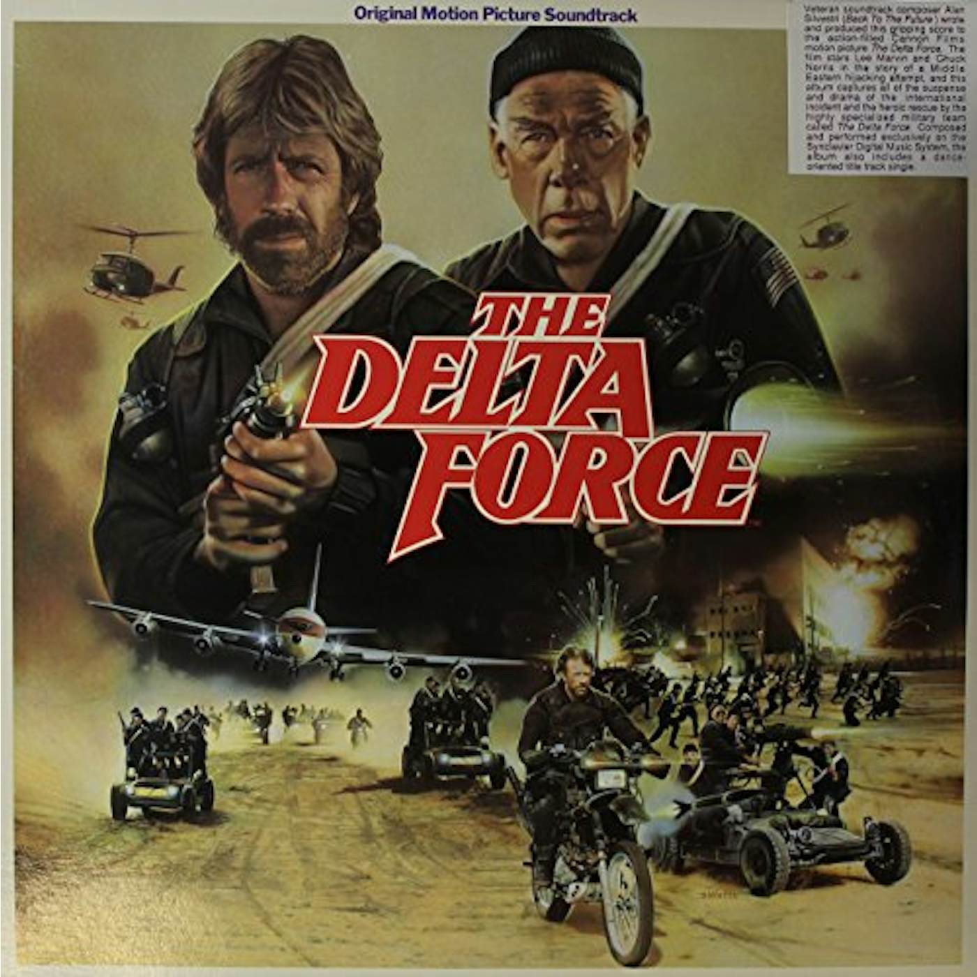 Alan Silvestri DELTA FORCE - O.S.T. Vinyl Record