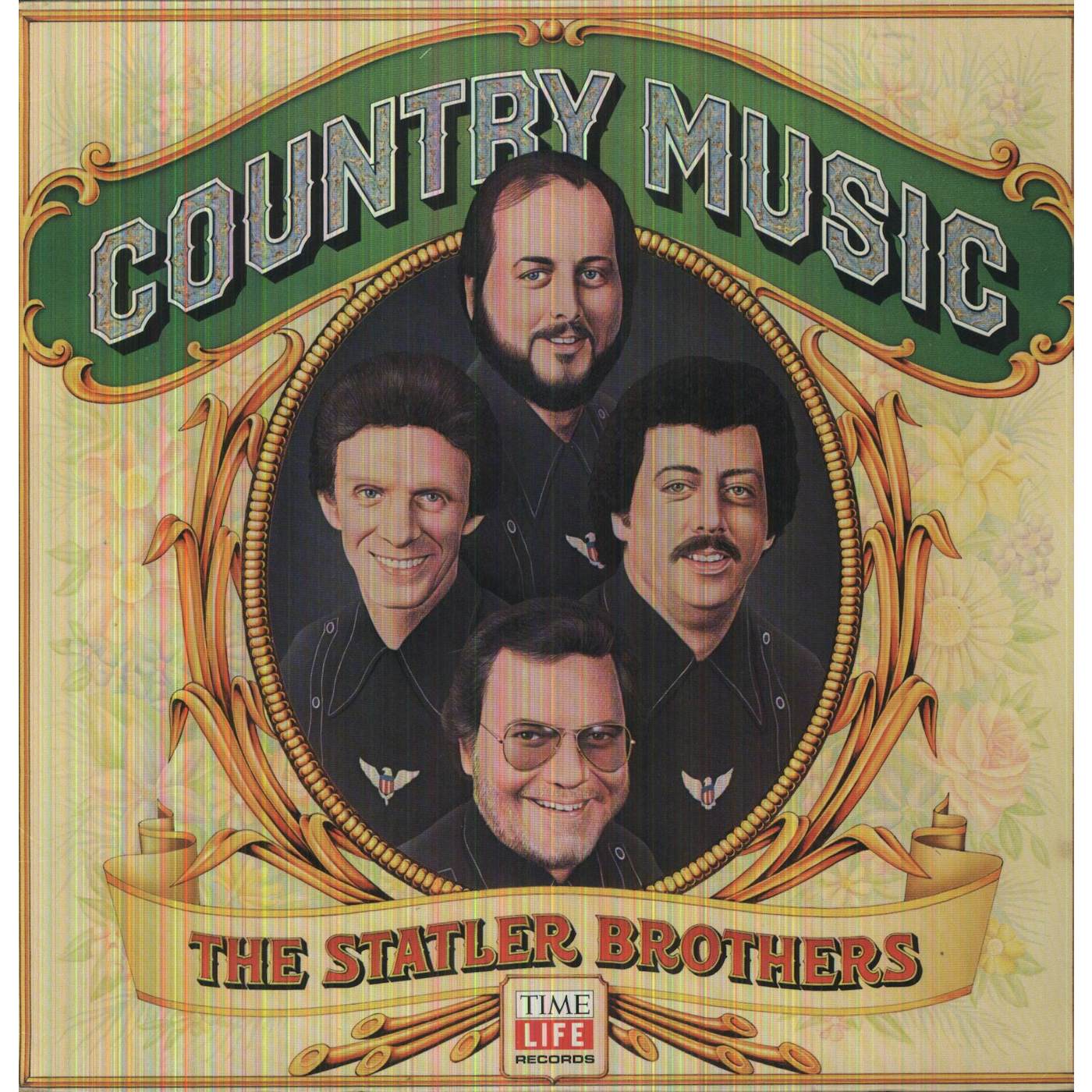The Statler Brothers COUNTRY MUSIC (FLOWERS ON THE WALL) Vinyl Record