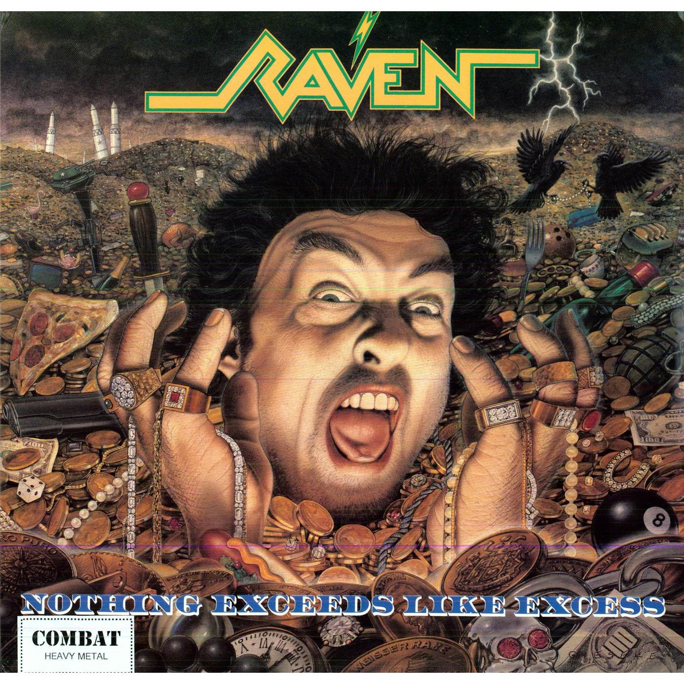 Raven Nothing Exceeds Like Excess Vinyl Record