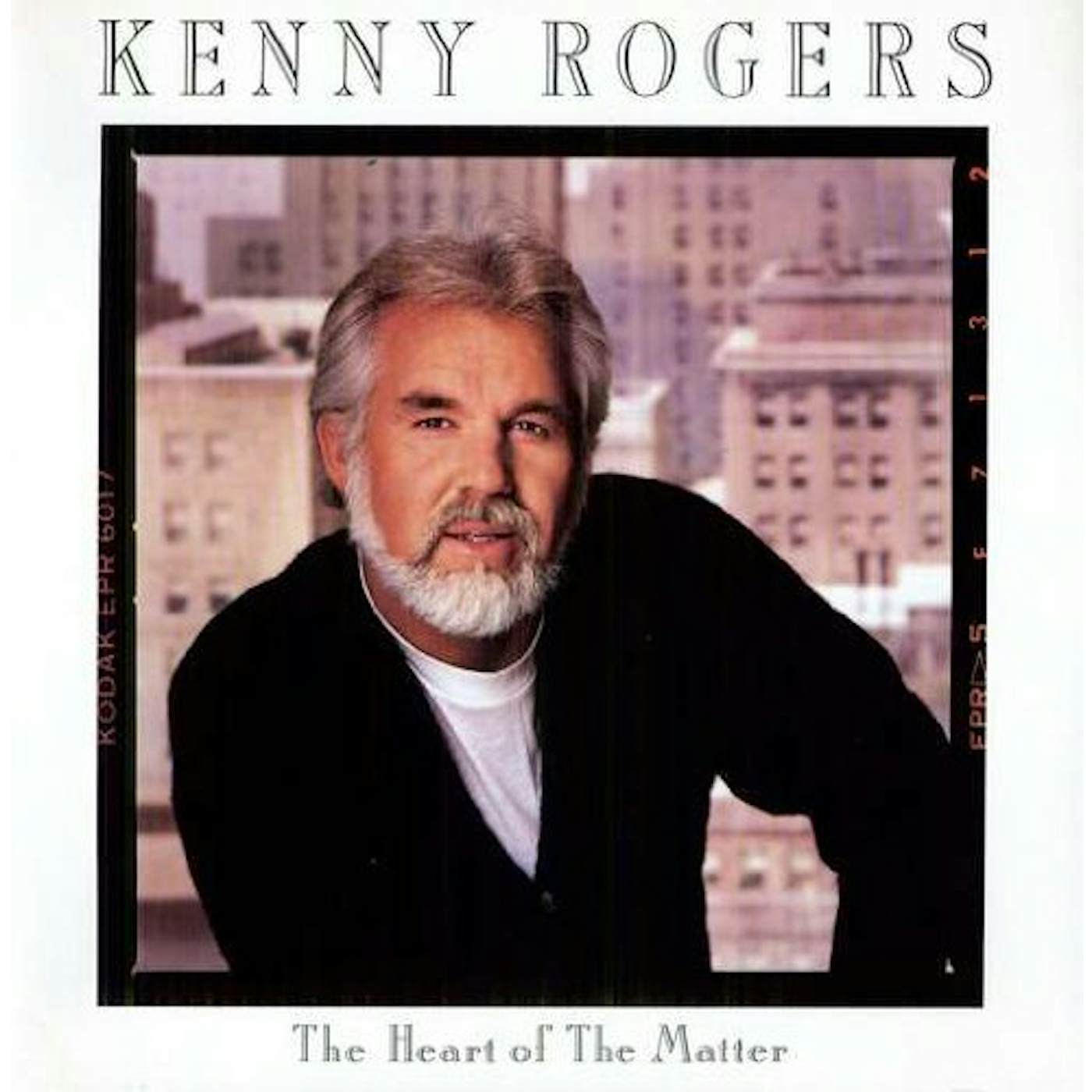 Kenny Rogers HEART OF THE MATTER Vinyl Record