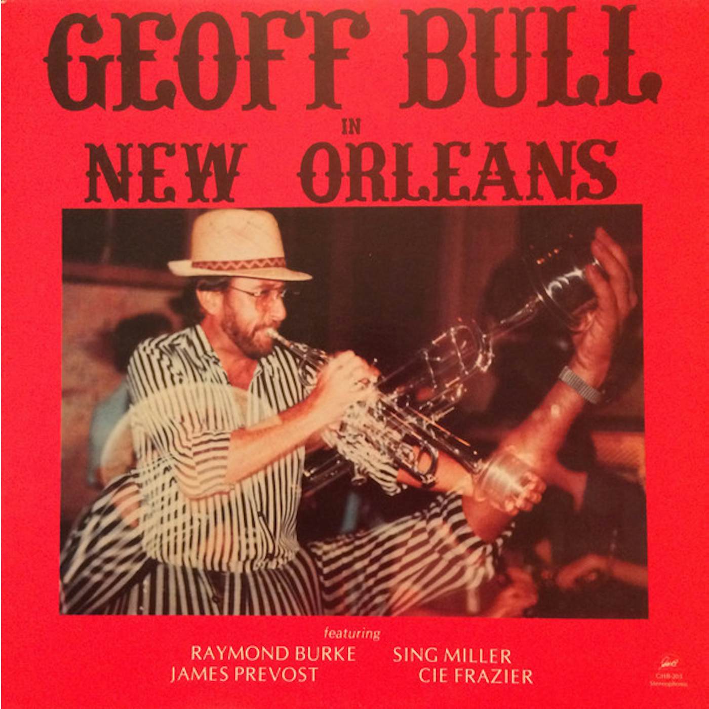 Geoff Bull IN NEW ORLEANS Vinyl Record