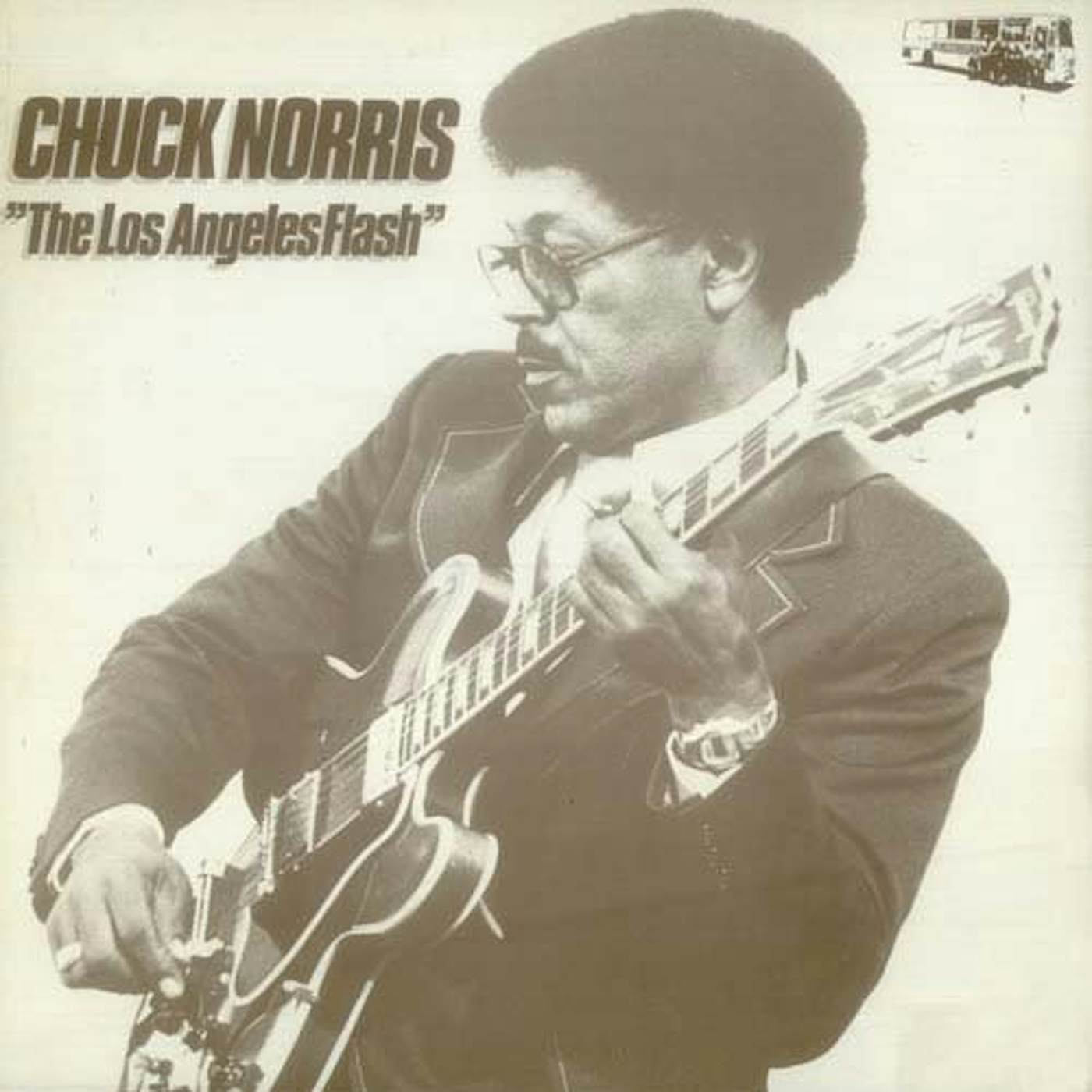 Chuck Norris LOS ANGELES FLASH 1980 Vinyl Record