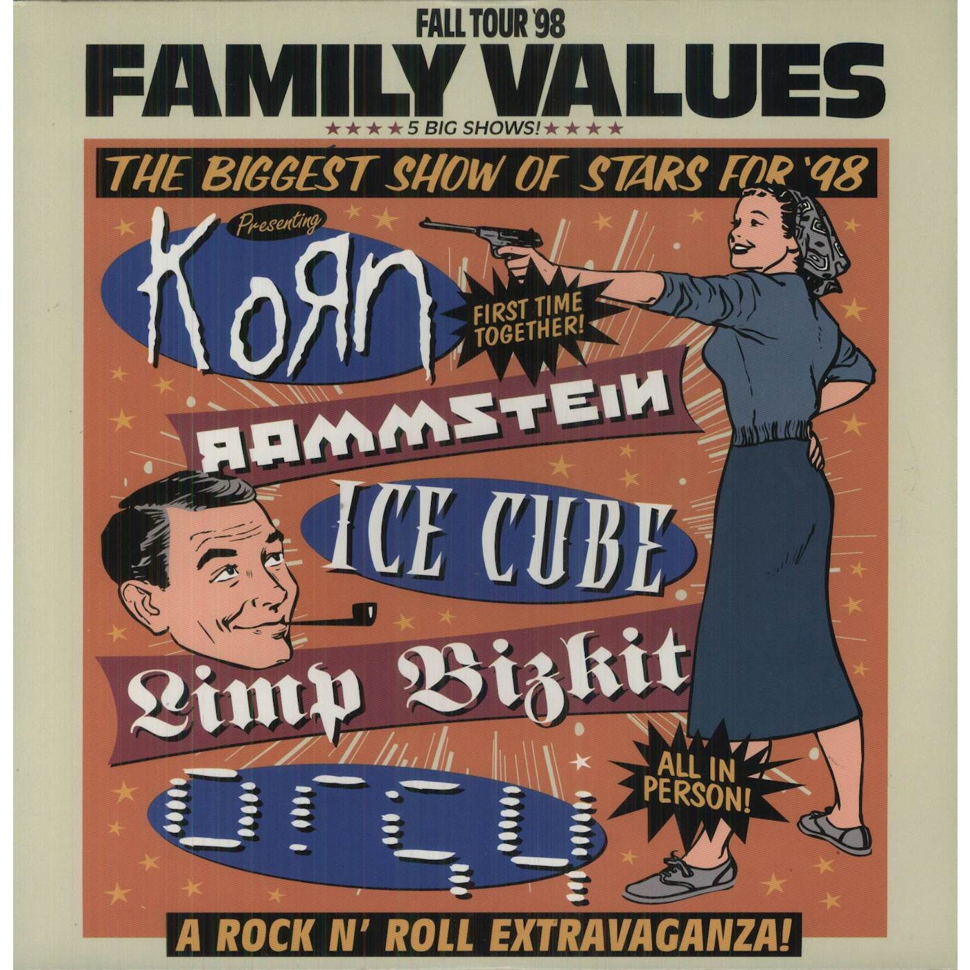 FAMILY VALUES TOUR / VARIOUS Vinyl Record