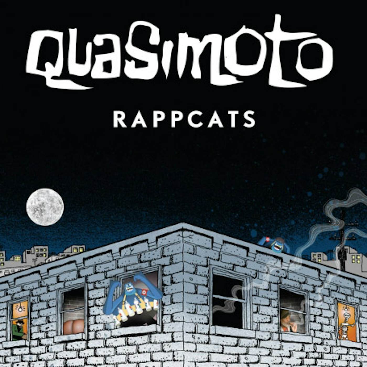 Quasimoto BUS RIDE / RAPPCATS Vinyl Record